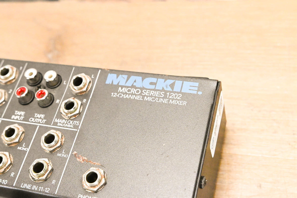 Mackie 1202 Micro Series 12-Channel Mic/Line Analog Mixer
