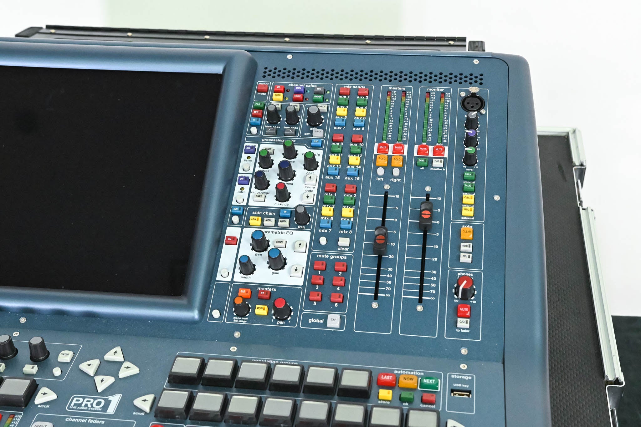 Midas PRO1 48-Channel Digital Audio Mixing Console with Road Case