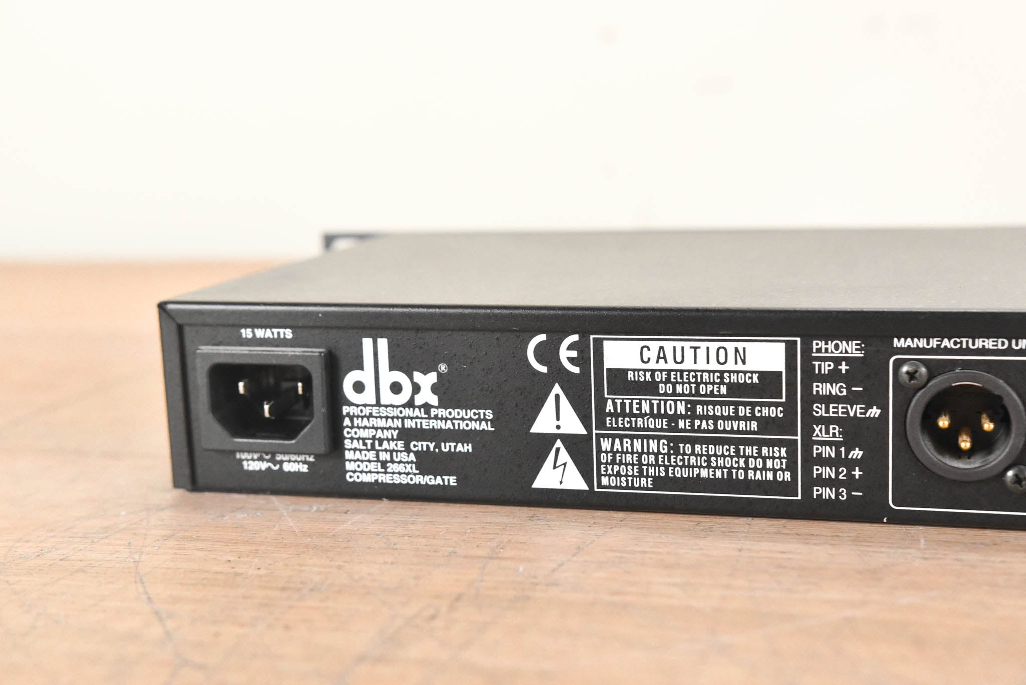 dbx 266XL 2-Channel Compressor/Gate