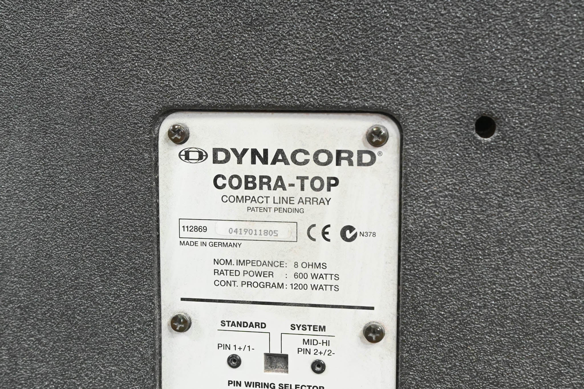 Dynacord COBRA-TOP 3-Way Compact Line Array System