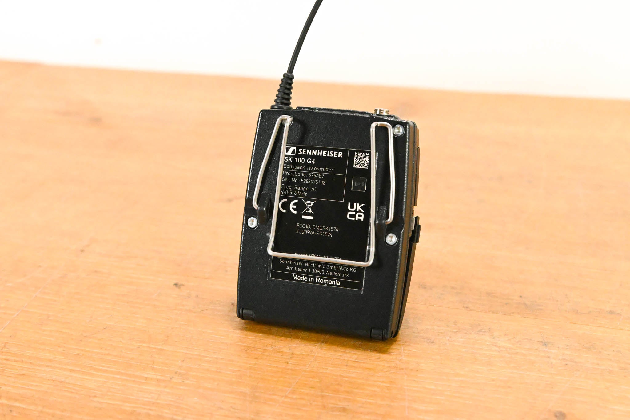 Sennheiser ew 100 G4 Belt Pack Wireless System - 470-516 MHz (NO PSU)