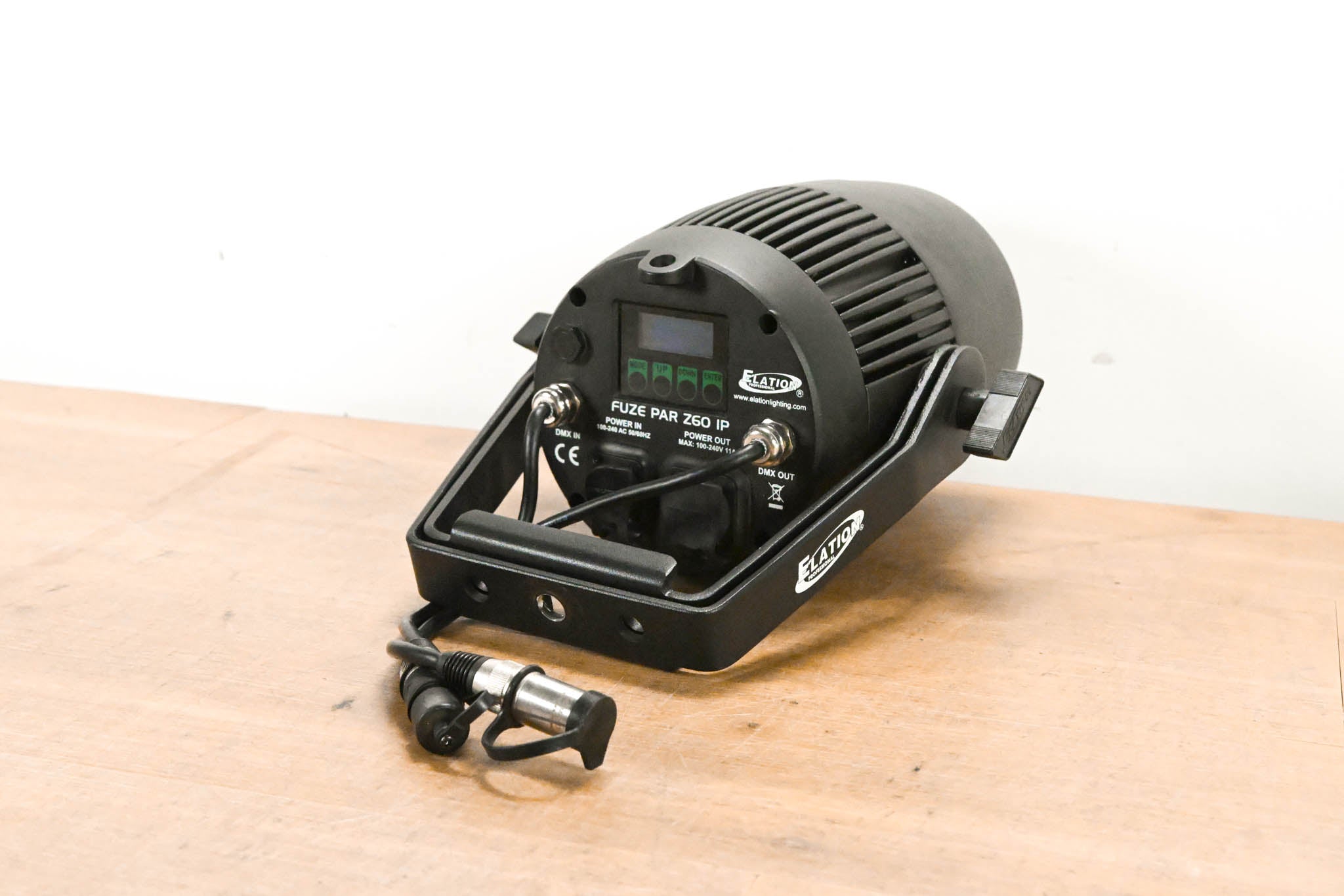 Elation FUZE PAR Z60 IP 60W RGBW LED Par with Zoom (NO POWER CABLE)