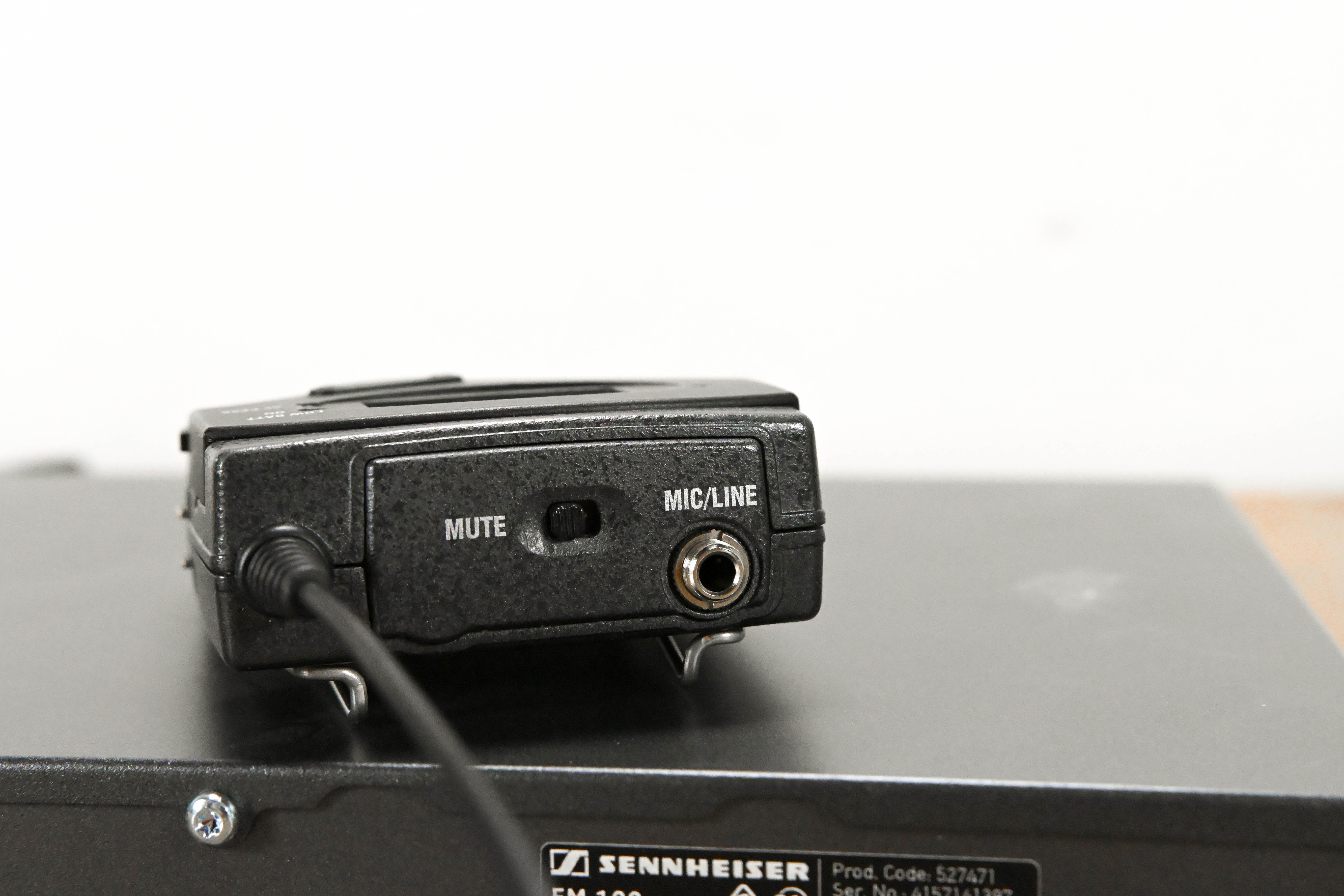 Sennheiser ew 100 G3 Bodypack Wireless System - A Range NO POWER SUPPLY