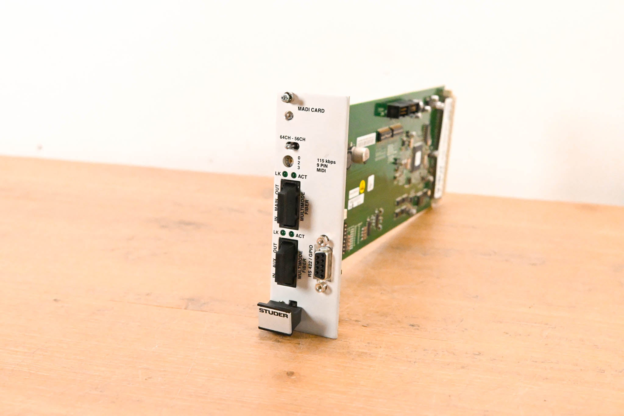 Studer MADI I/O Card for D21m Modular I/O System