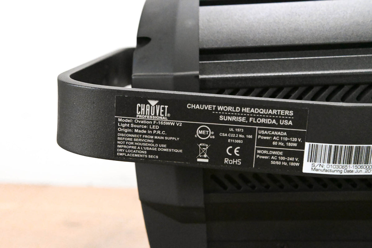Chauvet Ovation F-165WW V2 Warm White LED Fresnel