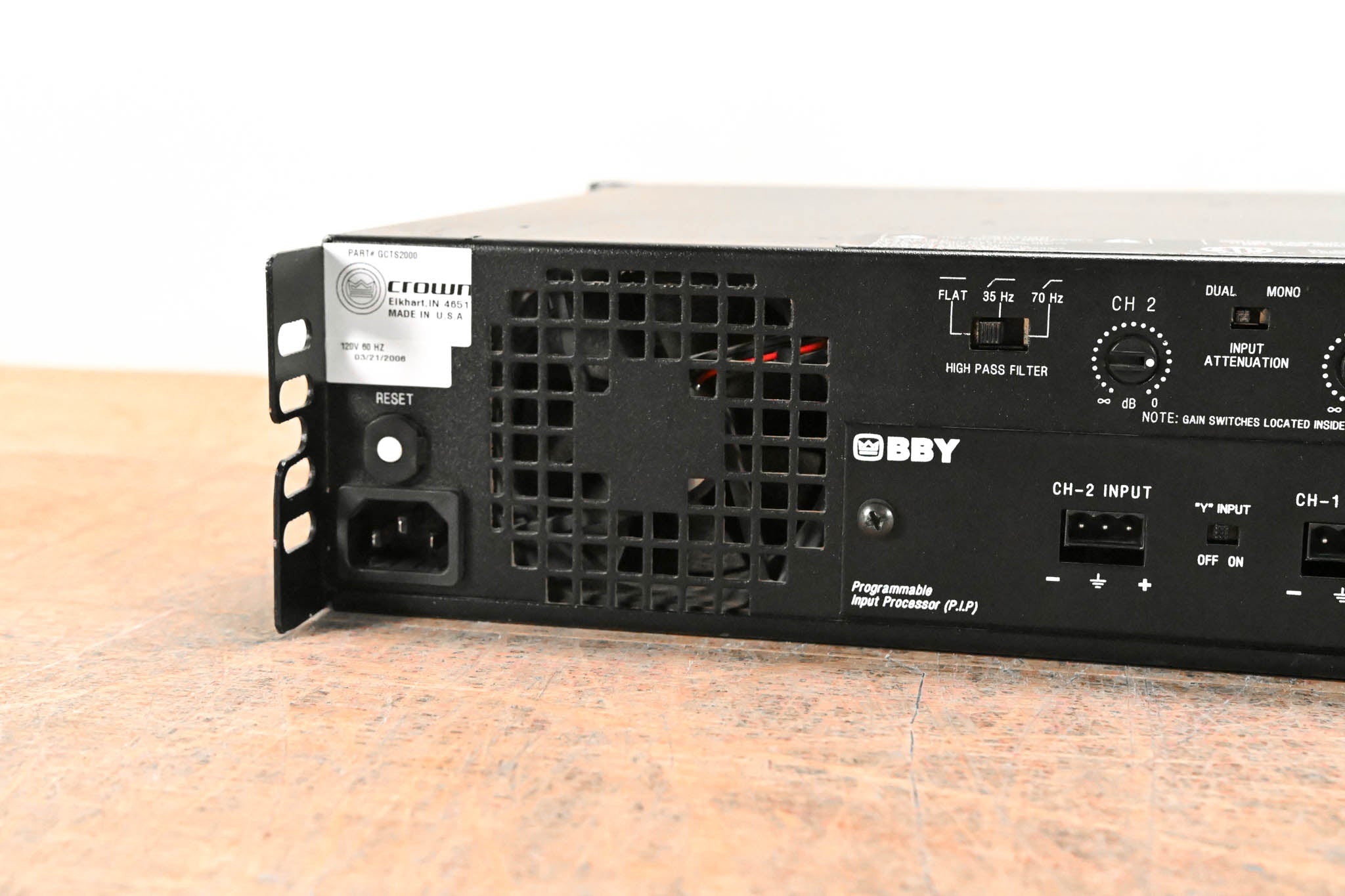 Crown CTs 2000 Two-Channel 1000W Power Amplifier
