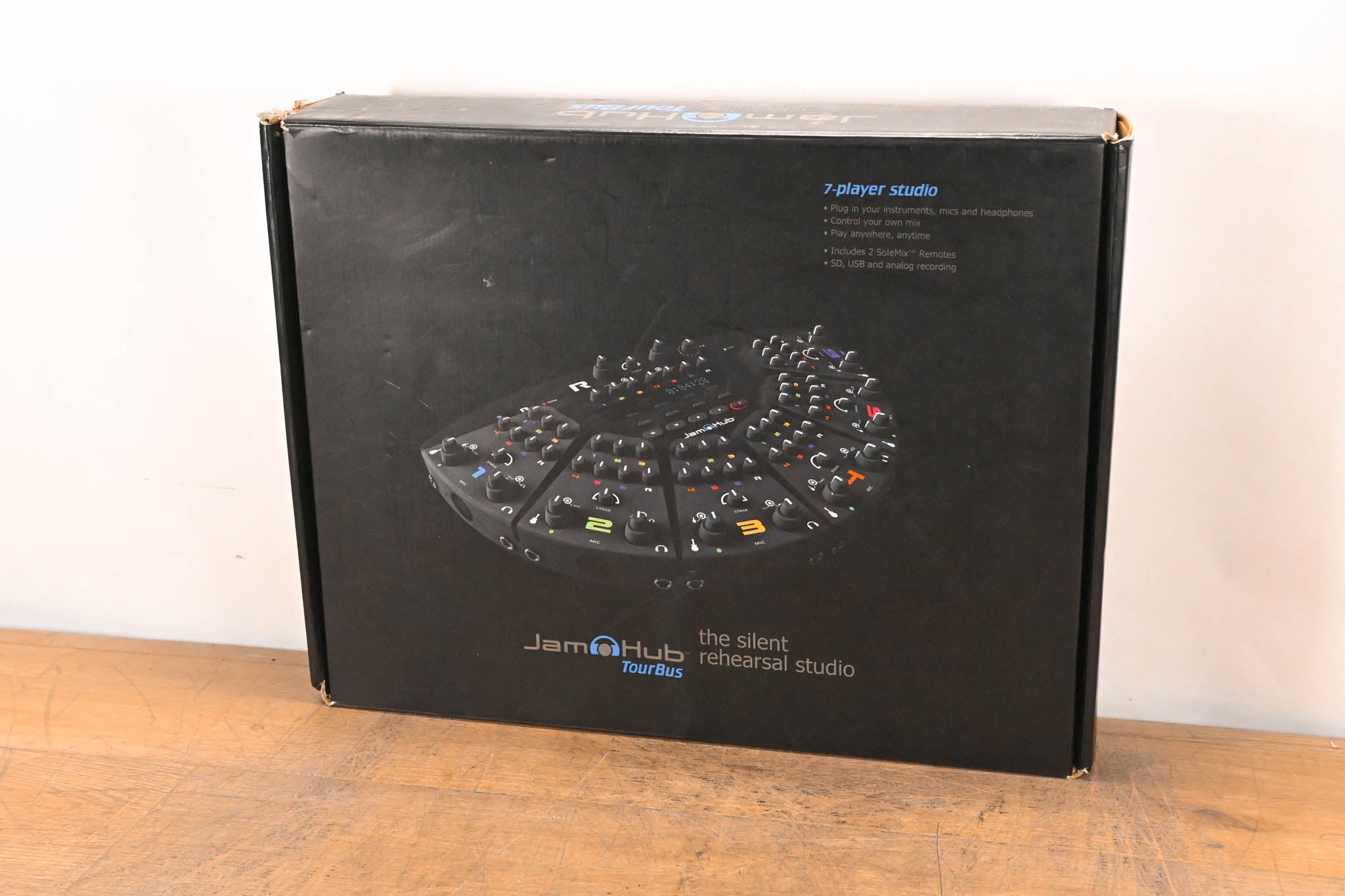 JamHub Tourbus 7-Section Silent Rehearsal Studio System w/ Recording