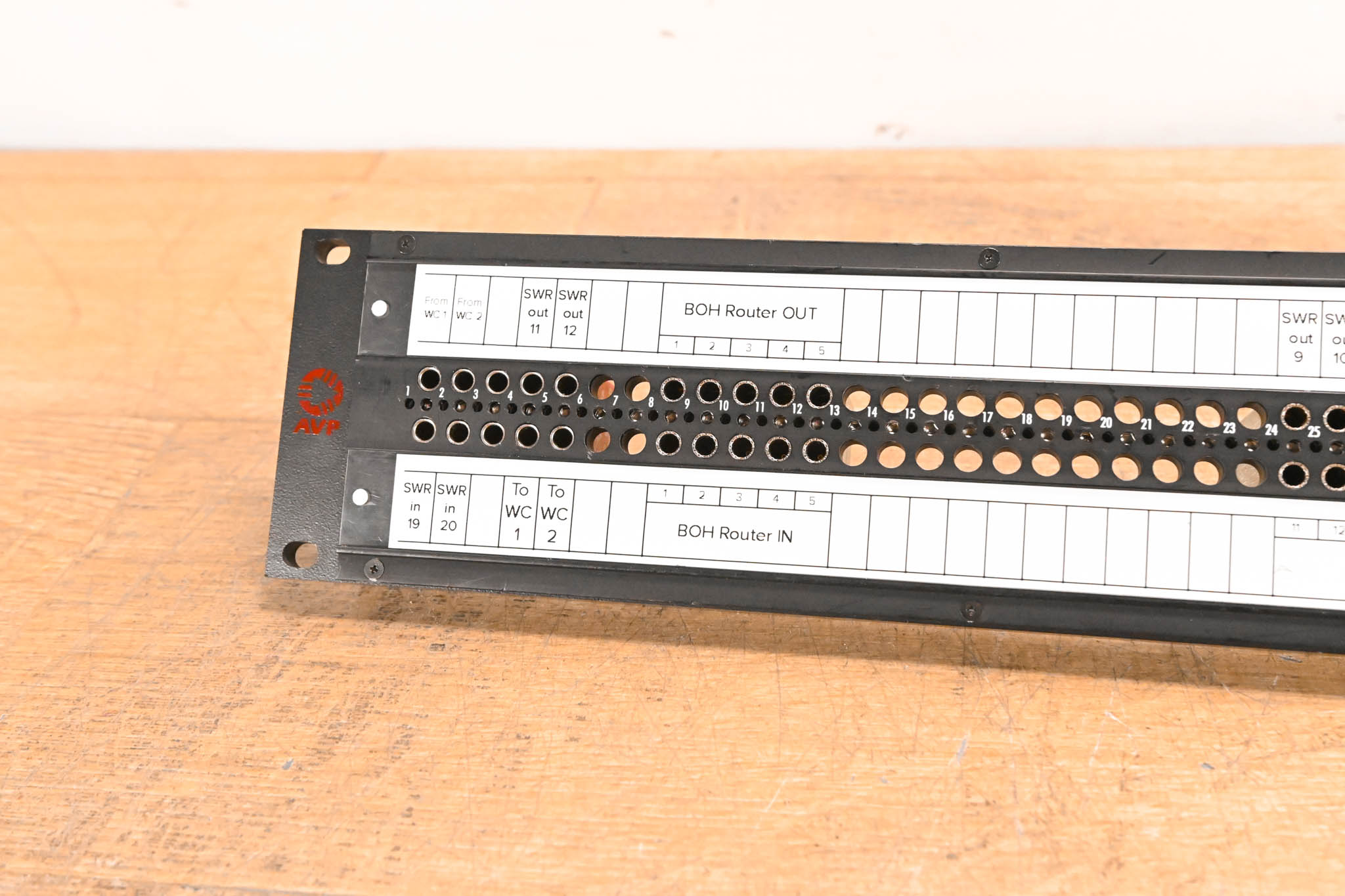 AVP 2RU 96-Point TT Bantam Patchbay w/ KMN75 & KM75 Modules