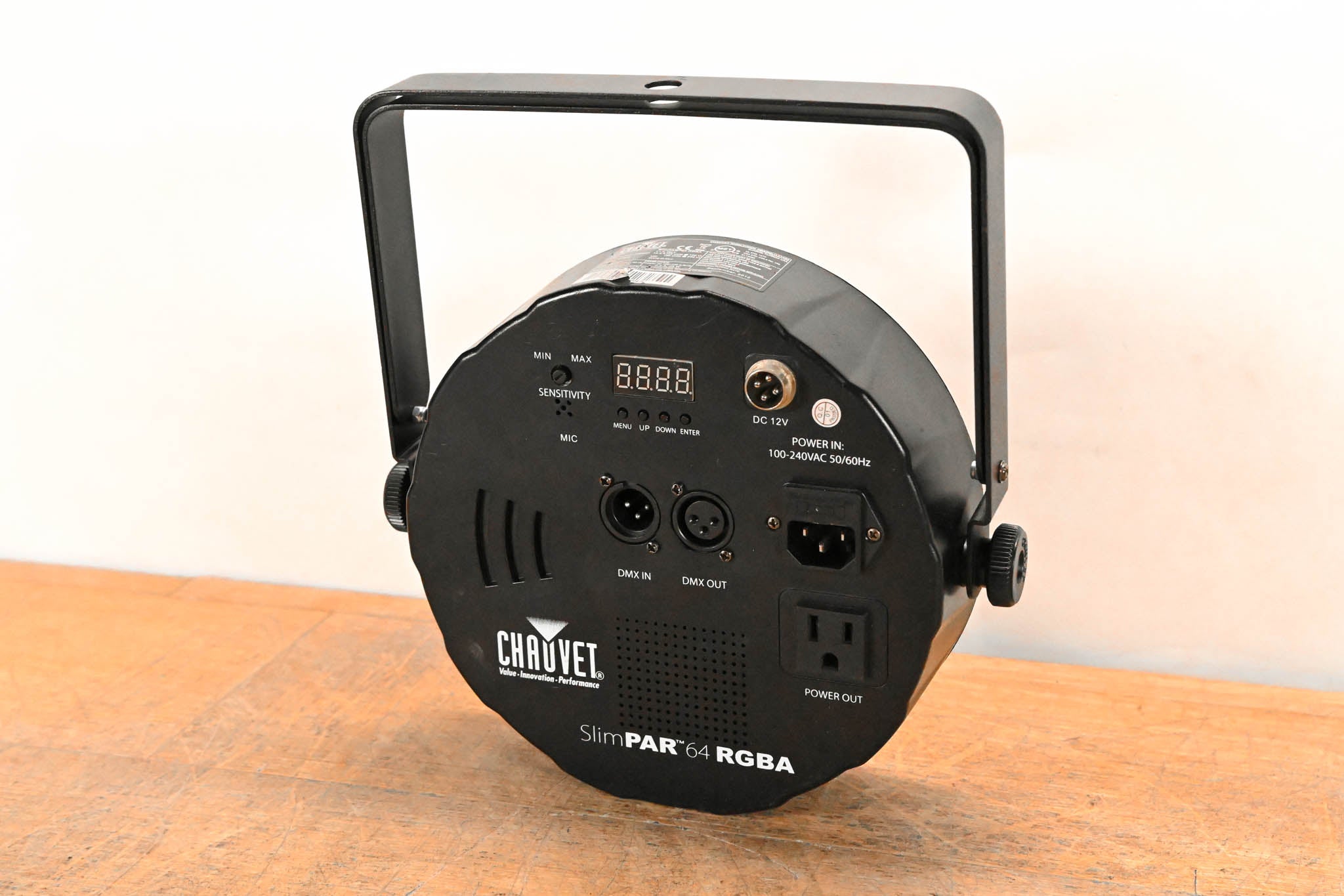 Chauvet SlimPAR 64 RGBA Par-style LED Lighting Fixture