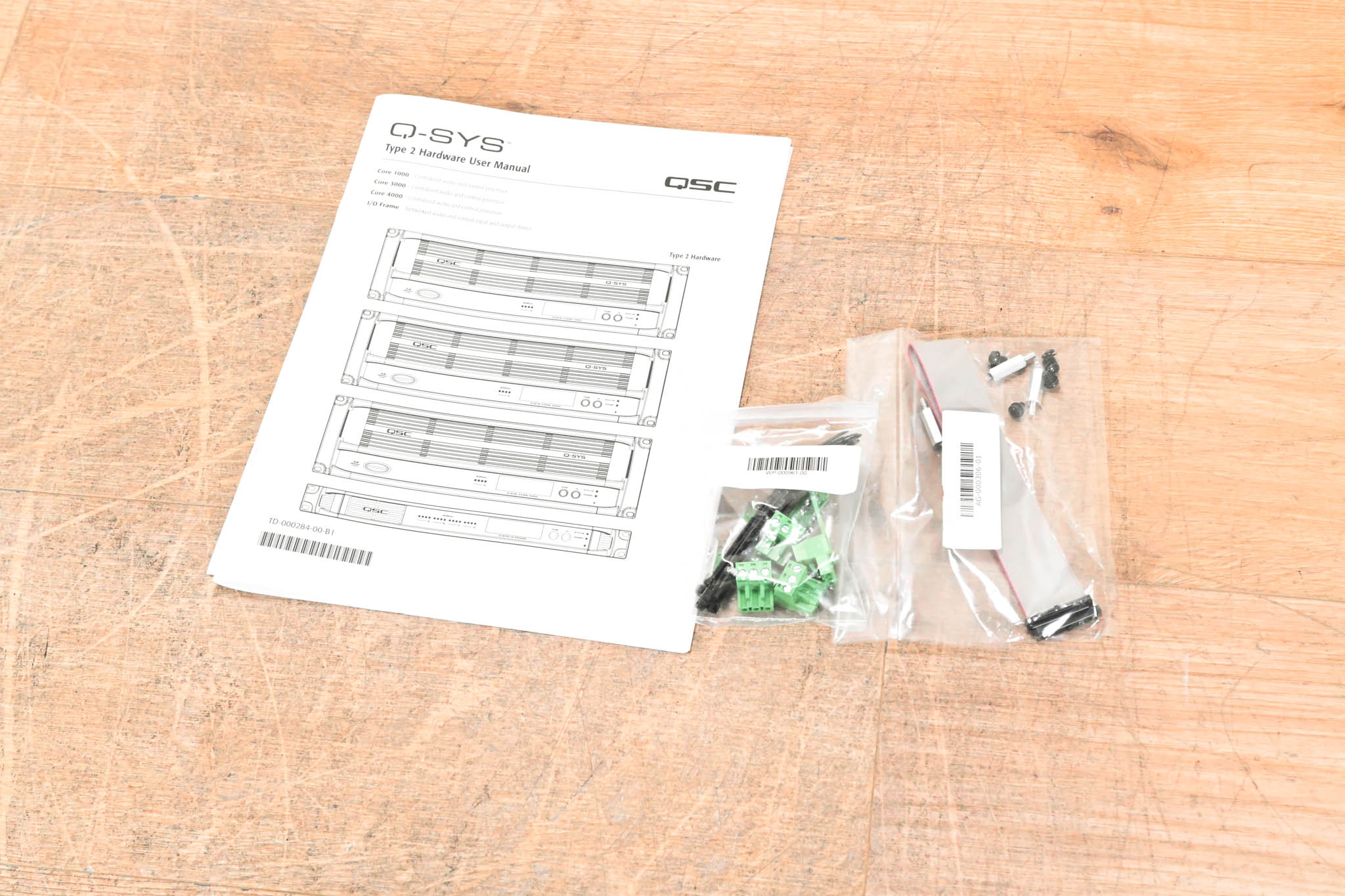 QSC CAES4 Q-SYS AES-3 Digital Input/Output Card