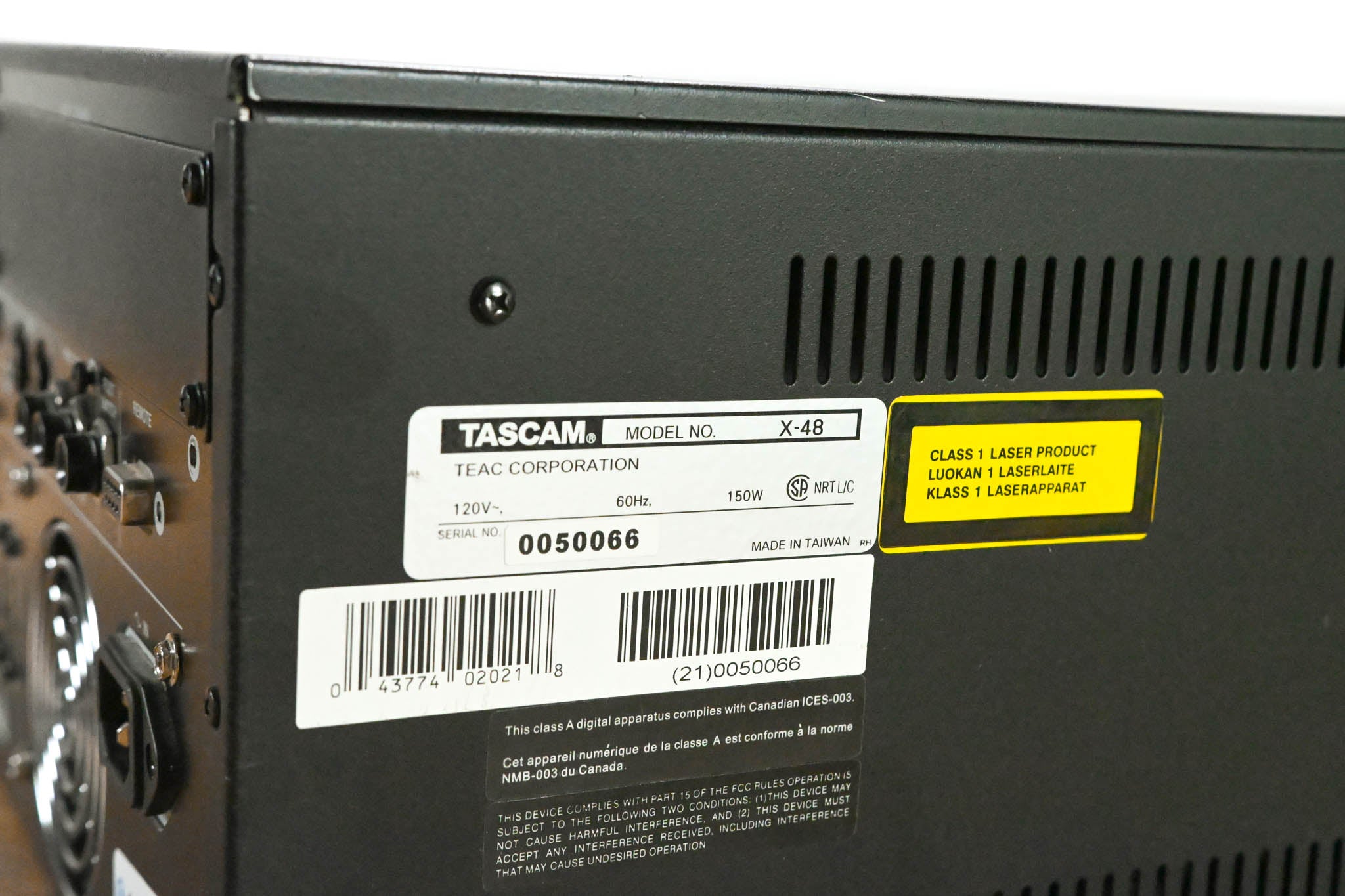 TASCAM X-48 48-Track Hard Disk Workstation