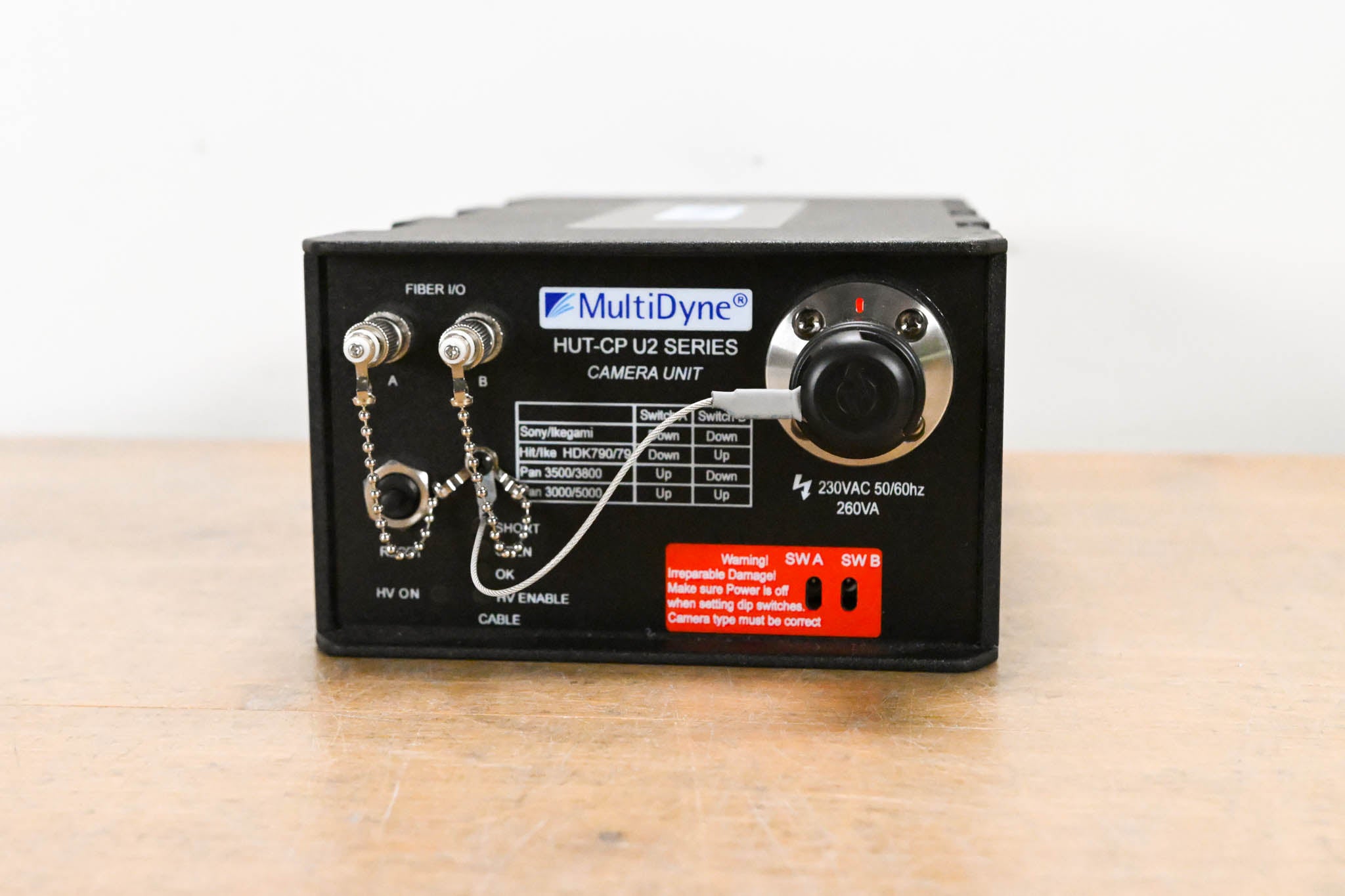 MultiDyne HUT-CP-U2-SPP-ST2XXF Powered HUT SMPTE System - Camera Side
