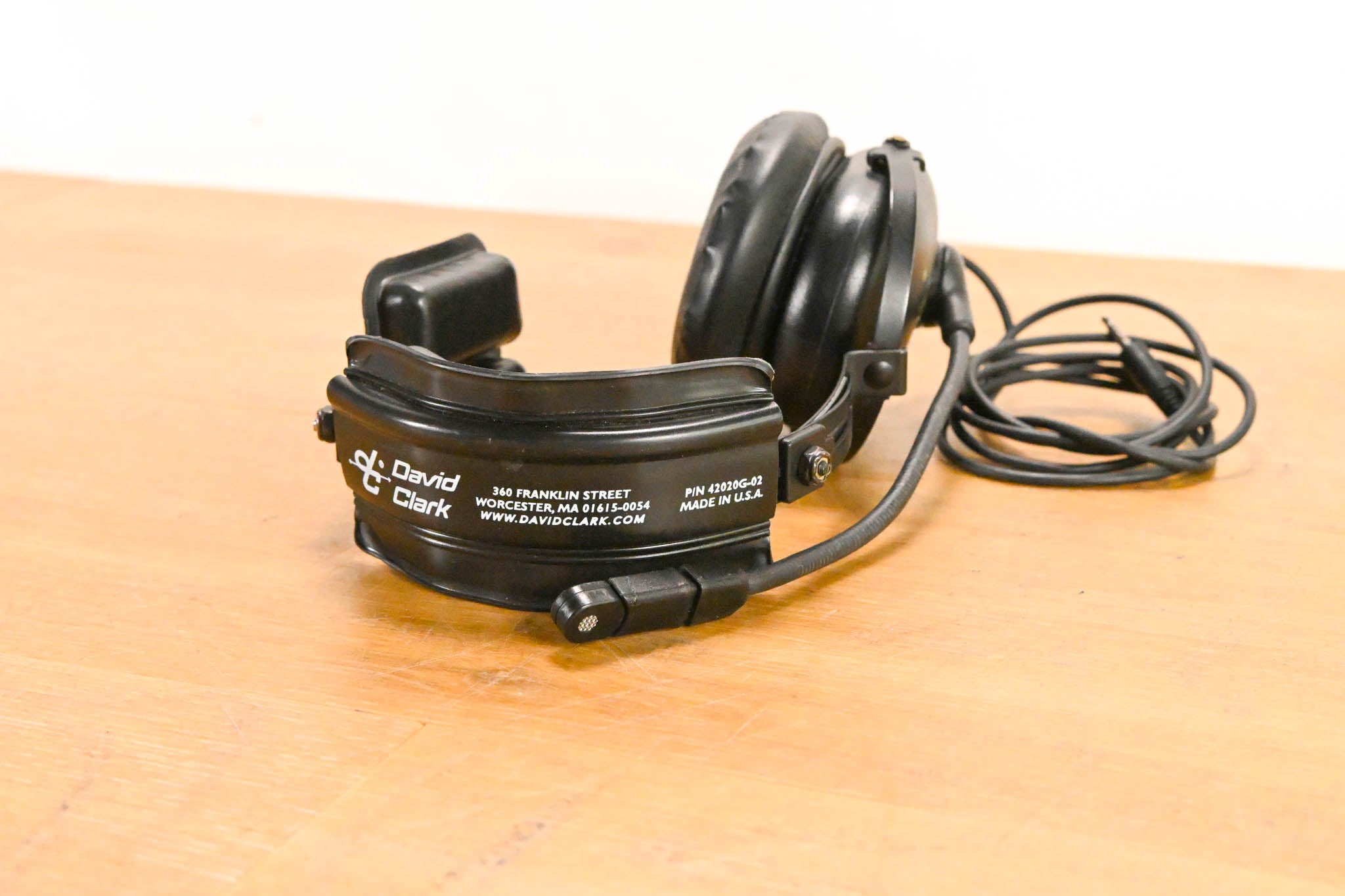 David Clark Single Ear, Over-The-Head Style Headset
