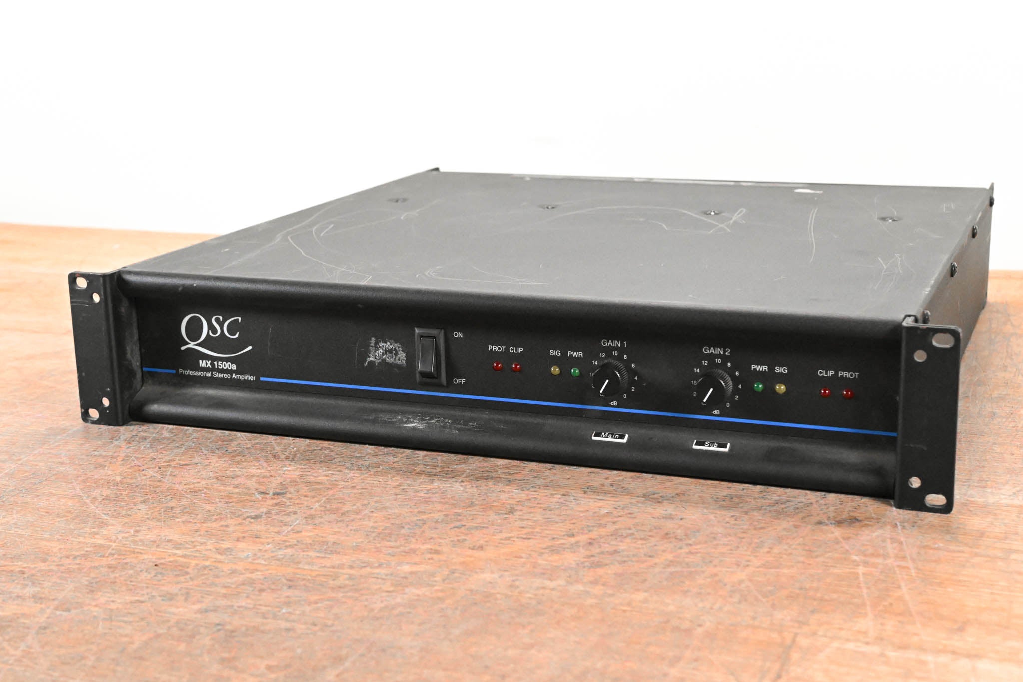 QSC MX 1500a 2-Channel Power Amplifier