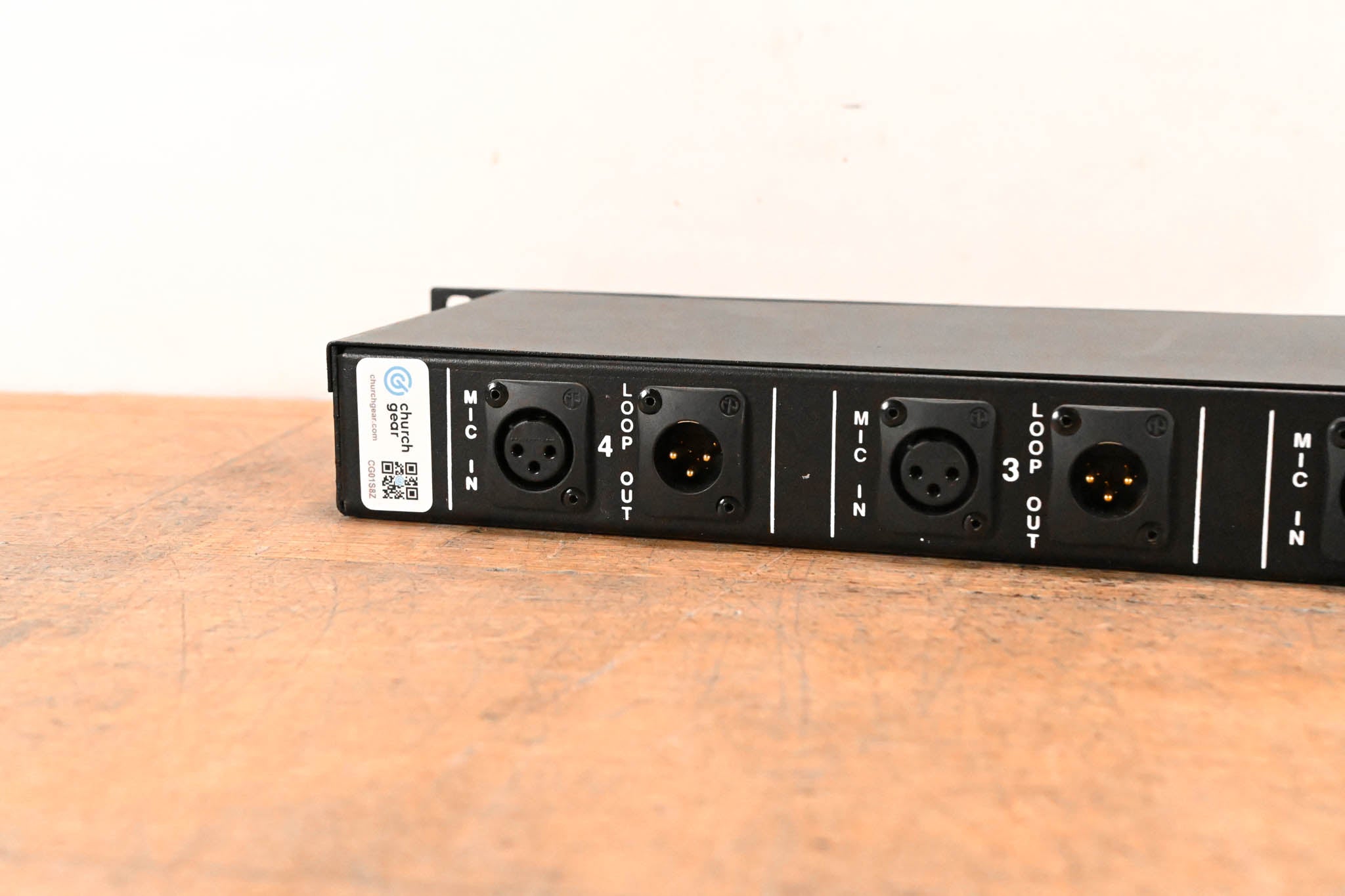 Horizon MS-4 4-Channel Rackmount Mic Splitter