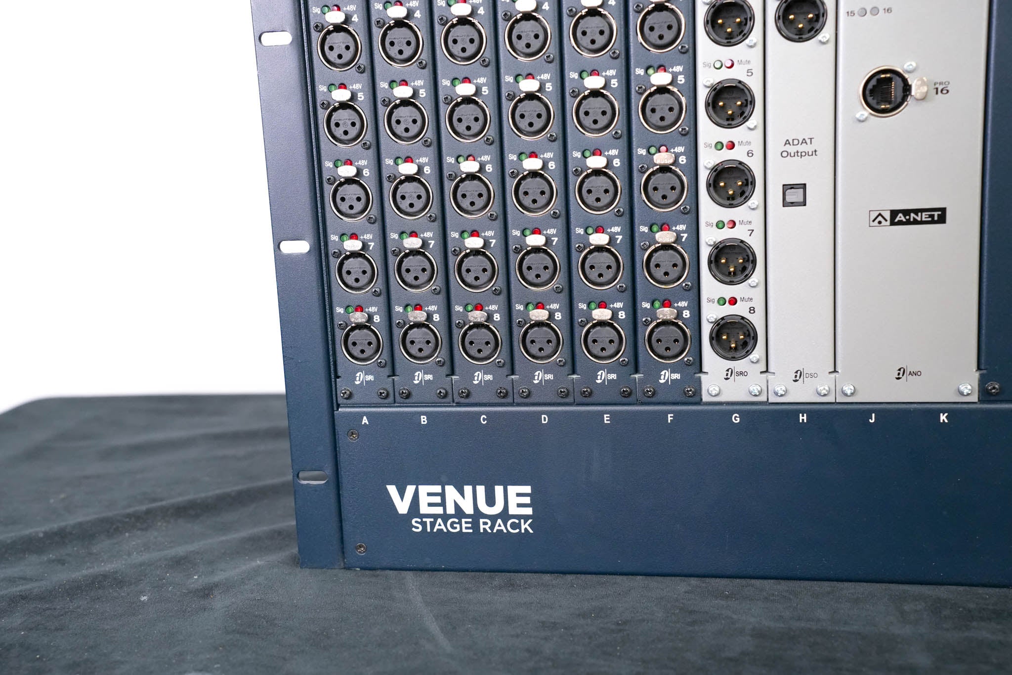 Digidesign VENUE Stage Rack - 48-in, 8-out, w/ AES Output and A-Net Card