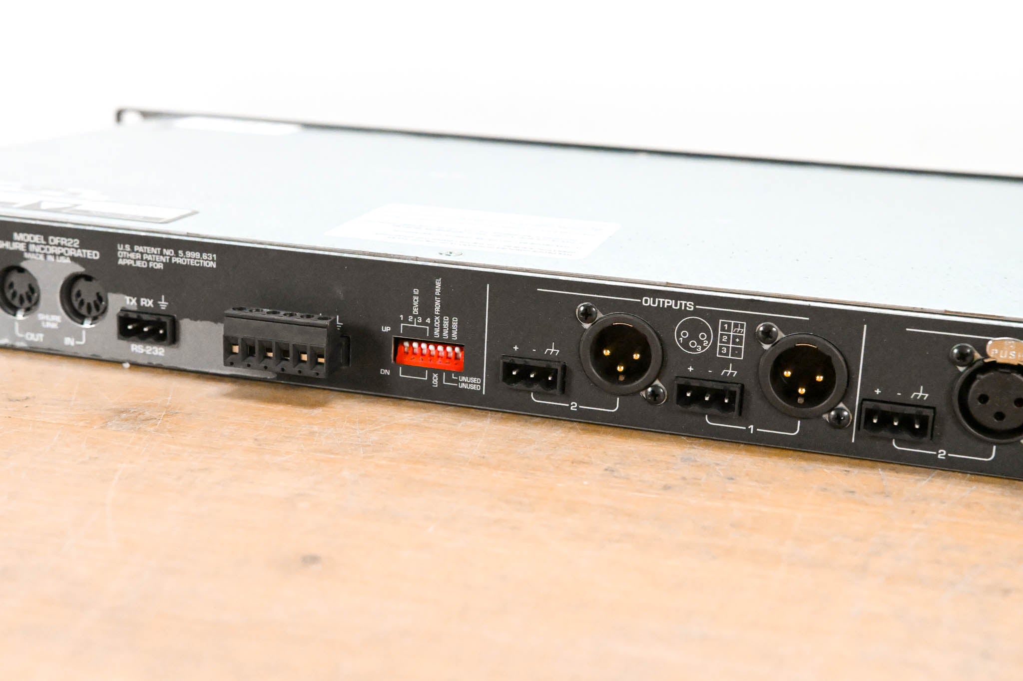 Shure DFR22 2x2 Audio Processor