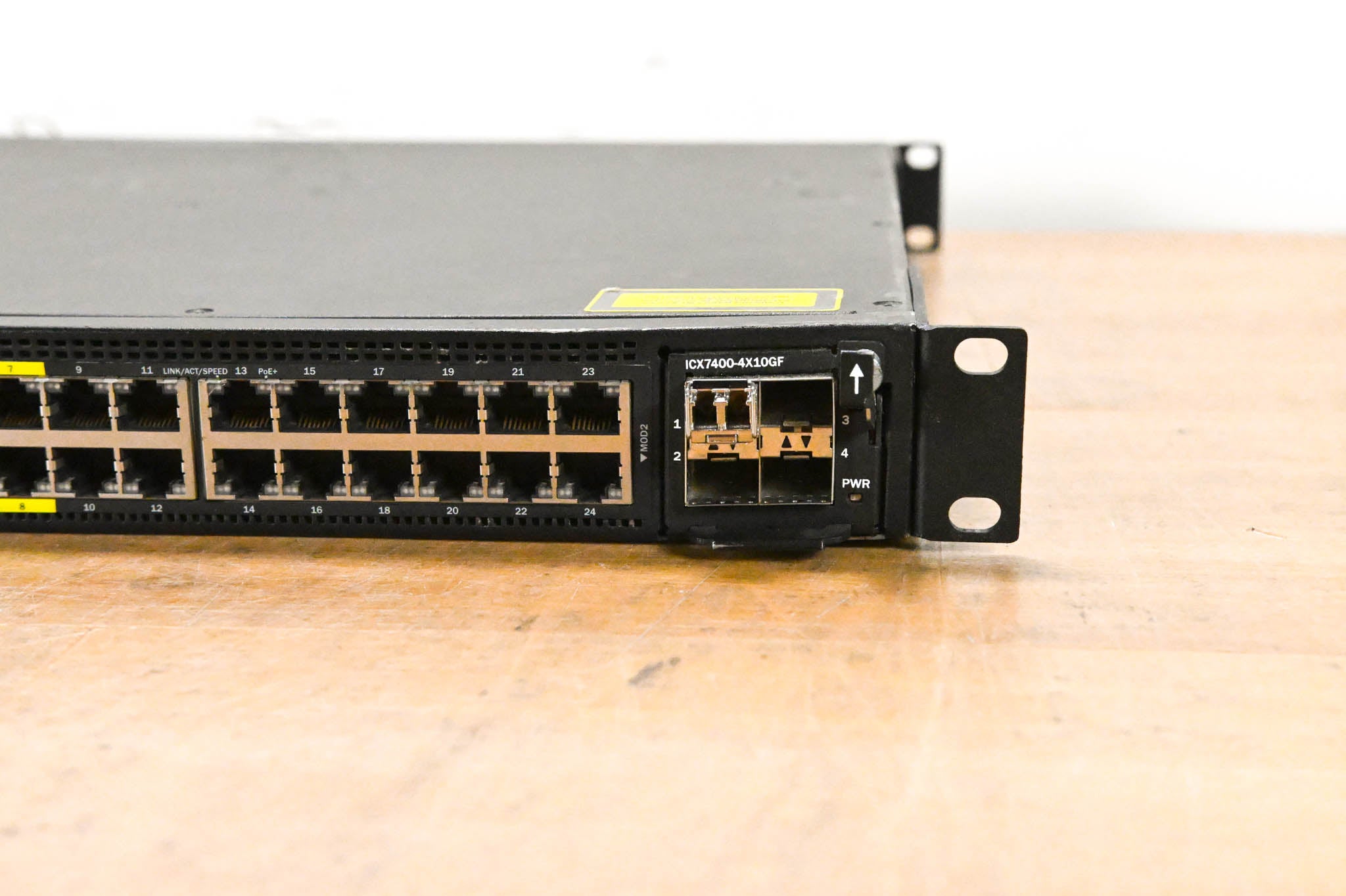 Brocade ICX-7450-24P Gigabit PoE+ Stackable Switch