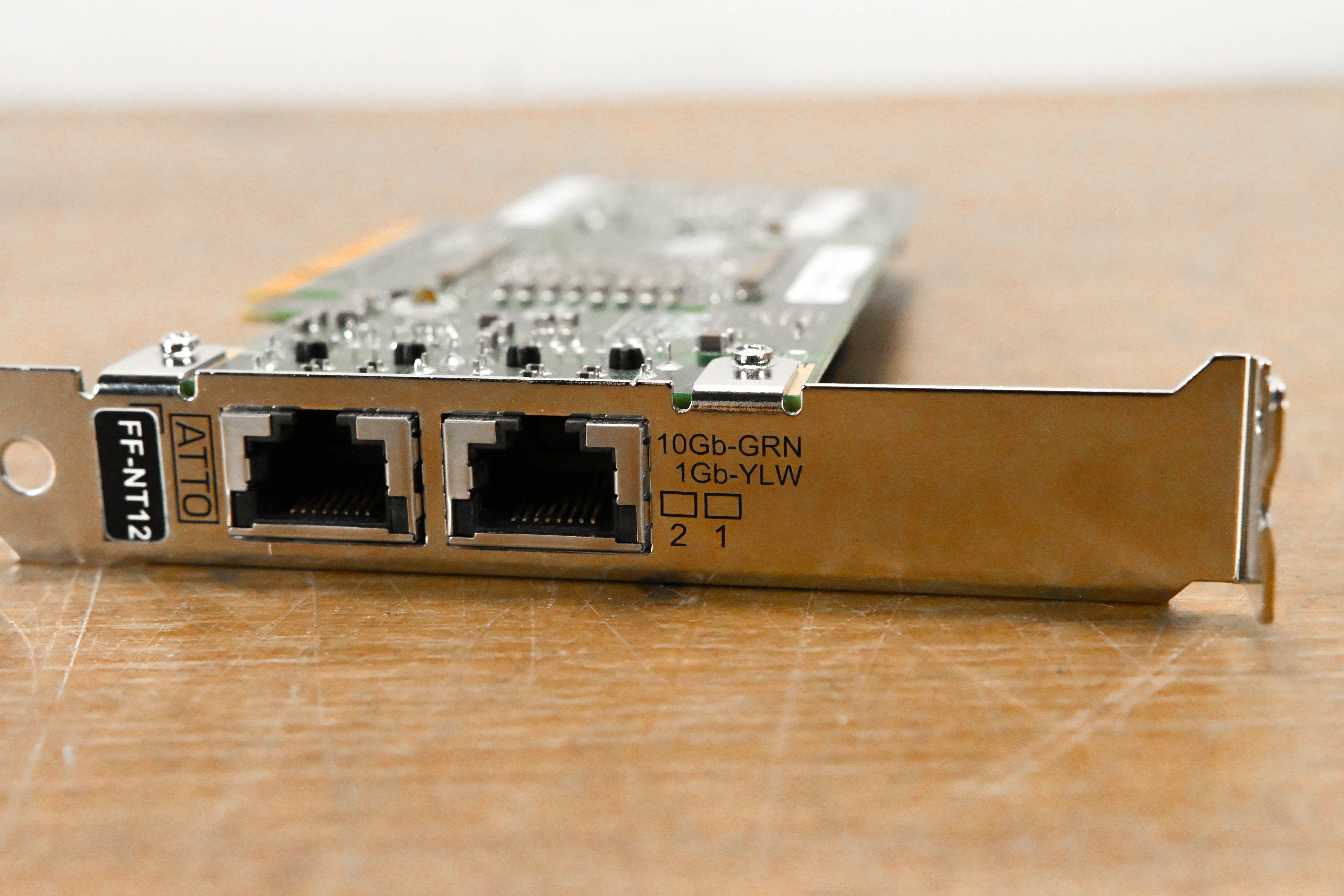 atto Technologies FastFrame NT12 Dual Port PCIe 2.0 Network Adapter