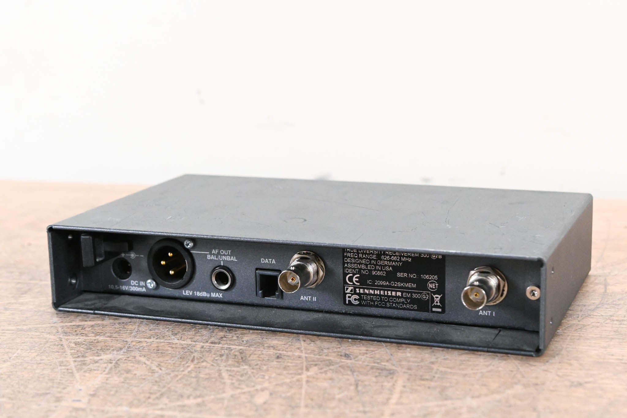 Sennheiser EM 300 G2 Wireless Receiver - 626-662 MHz (NO POWER SUPPLY)