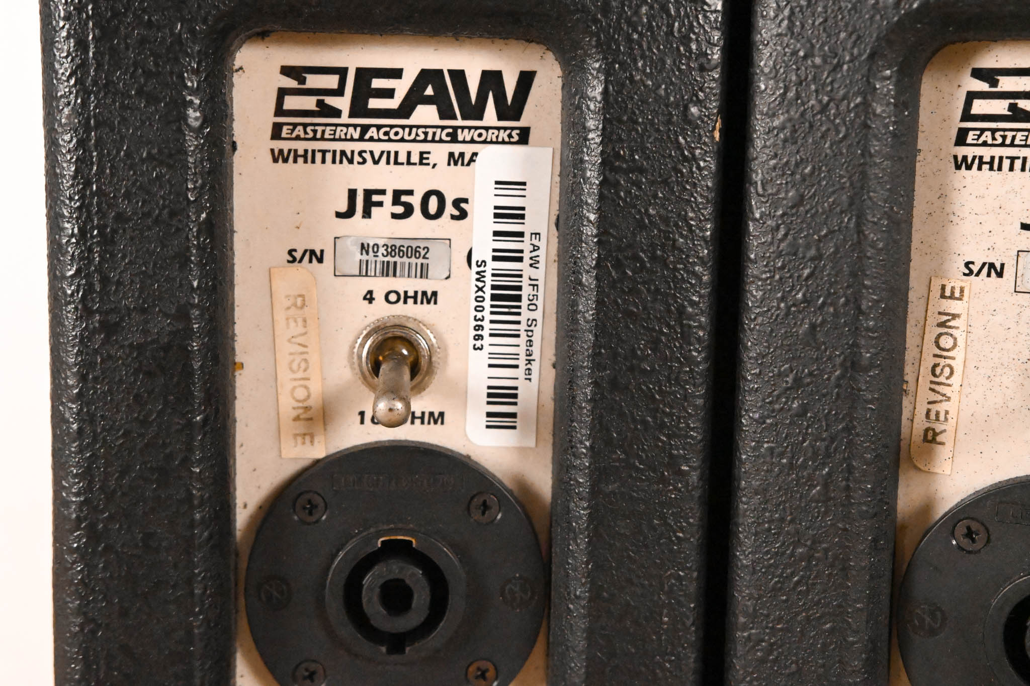 EAW JF50s Compact 2-Way Full Range Passive Loudspeaker (PAIR)