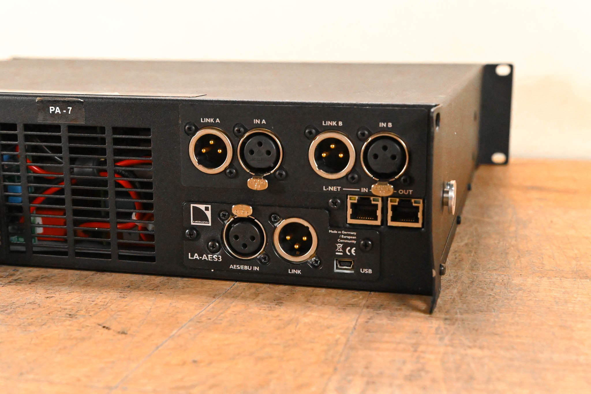 L-Acoustics LA8 US Four-Channel Amplified Controller