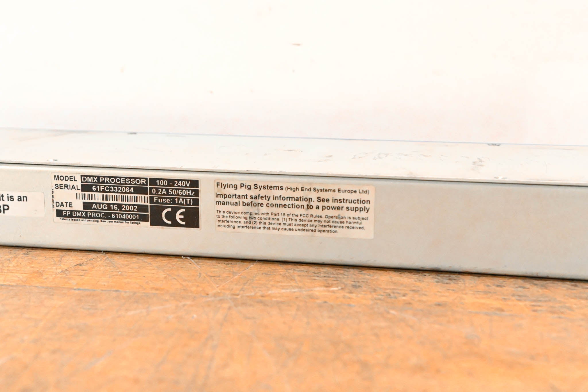 High End Systems DMX Processor (Flying Pig Systems)