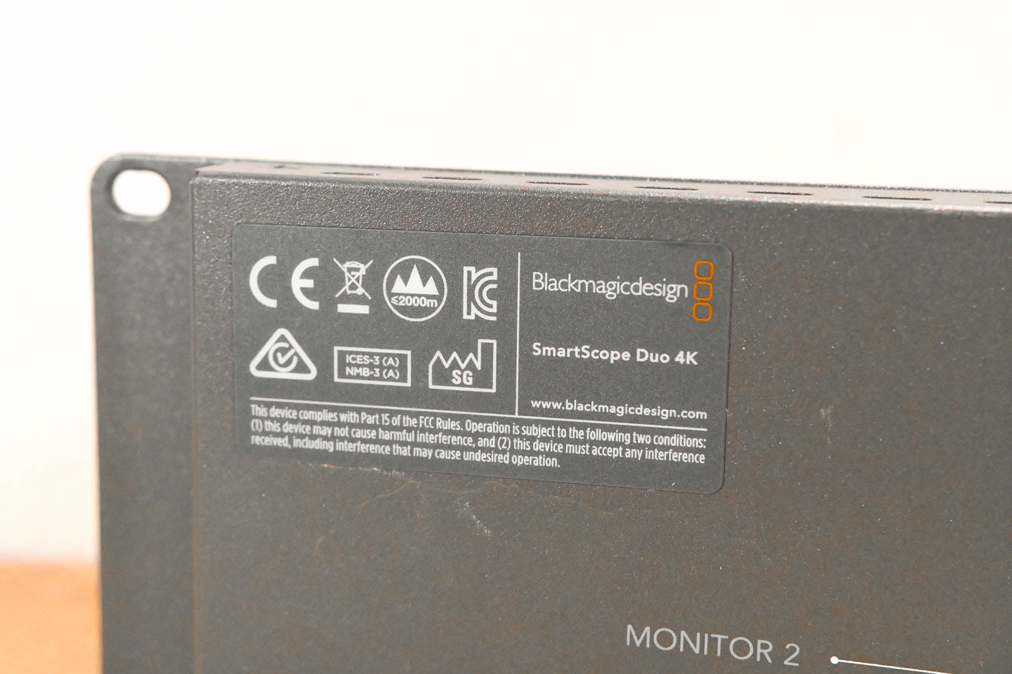 Blackmagic Design SmartScope Duo 4K Dual 6G-SDI Monitors