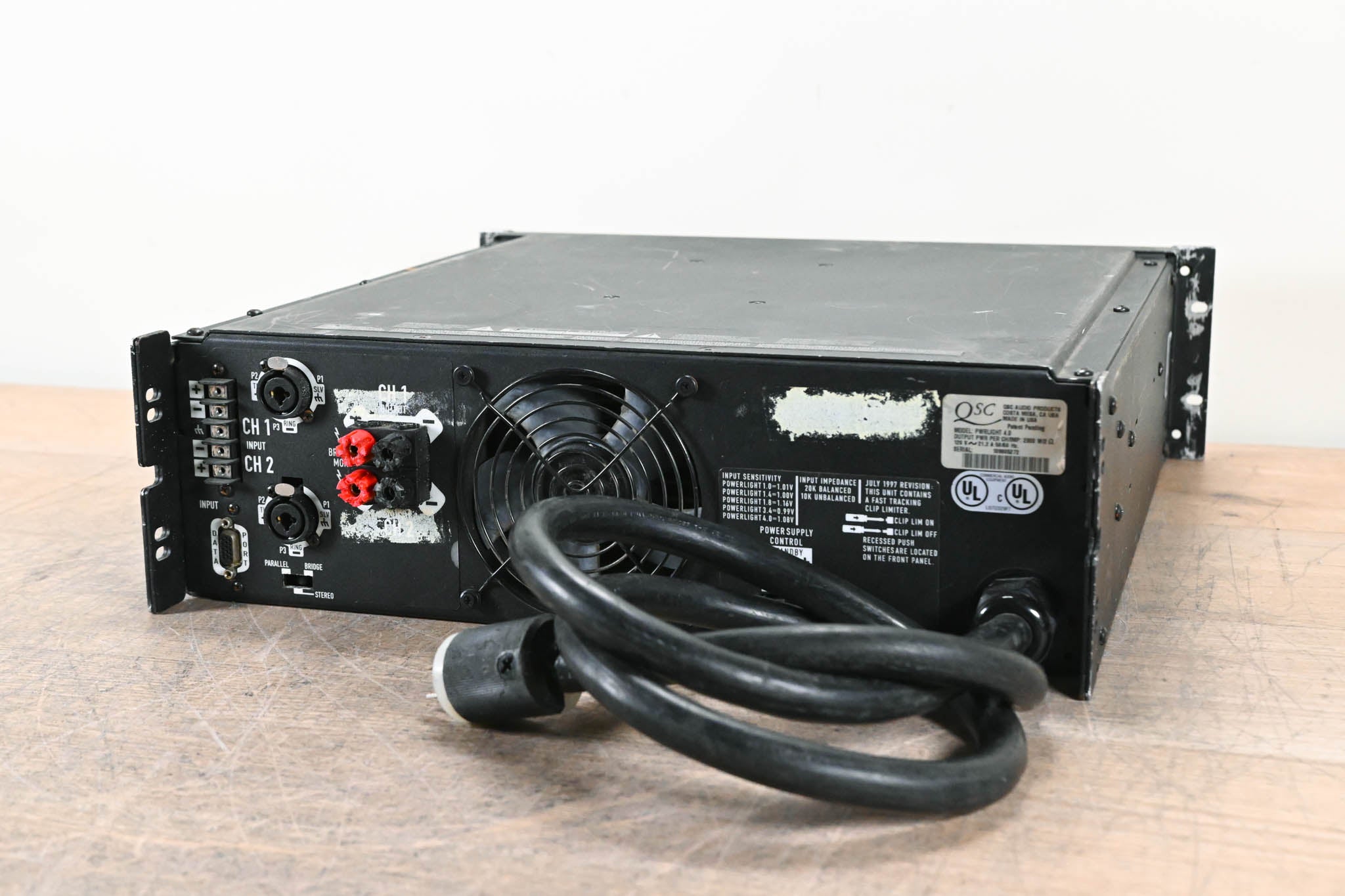 QSC PowerLight 4.0 2-Channel Power Amplifier