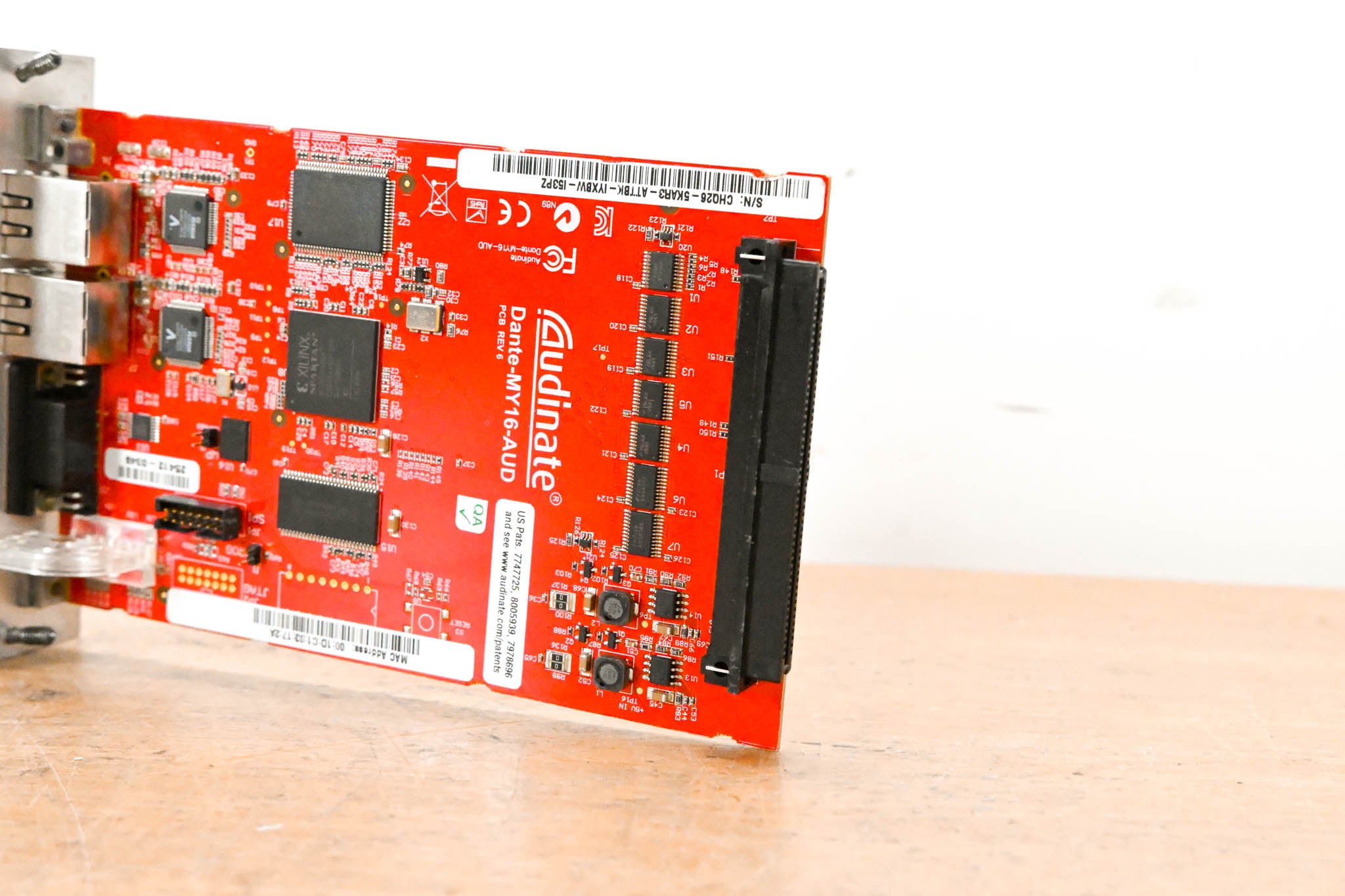 Audinate Dante-MY16-AUD 16-Channel Dante Network I/O Card