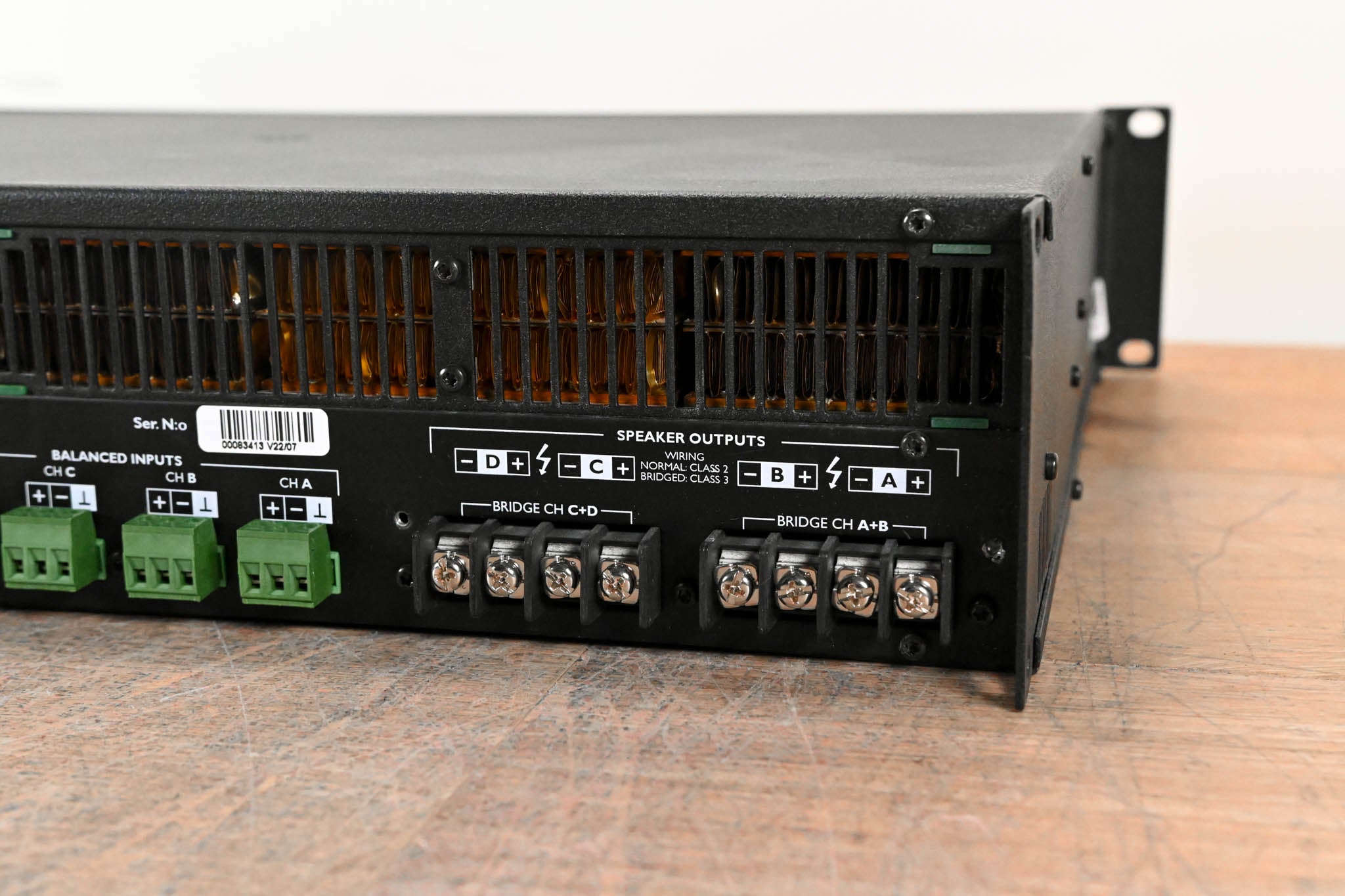 Lab Gruppen C 16:4 1600W Four-Channel Power Amplifier