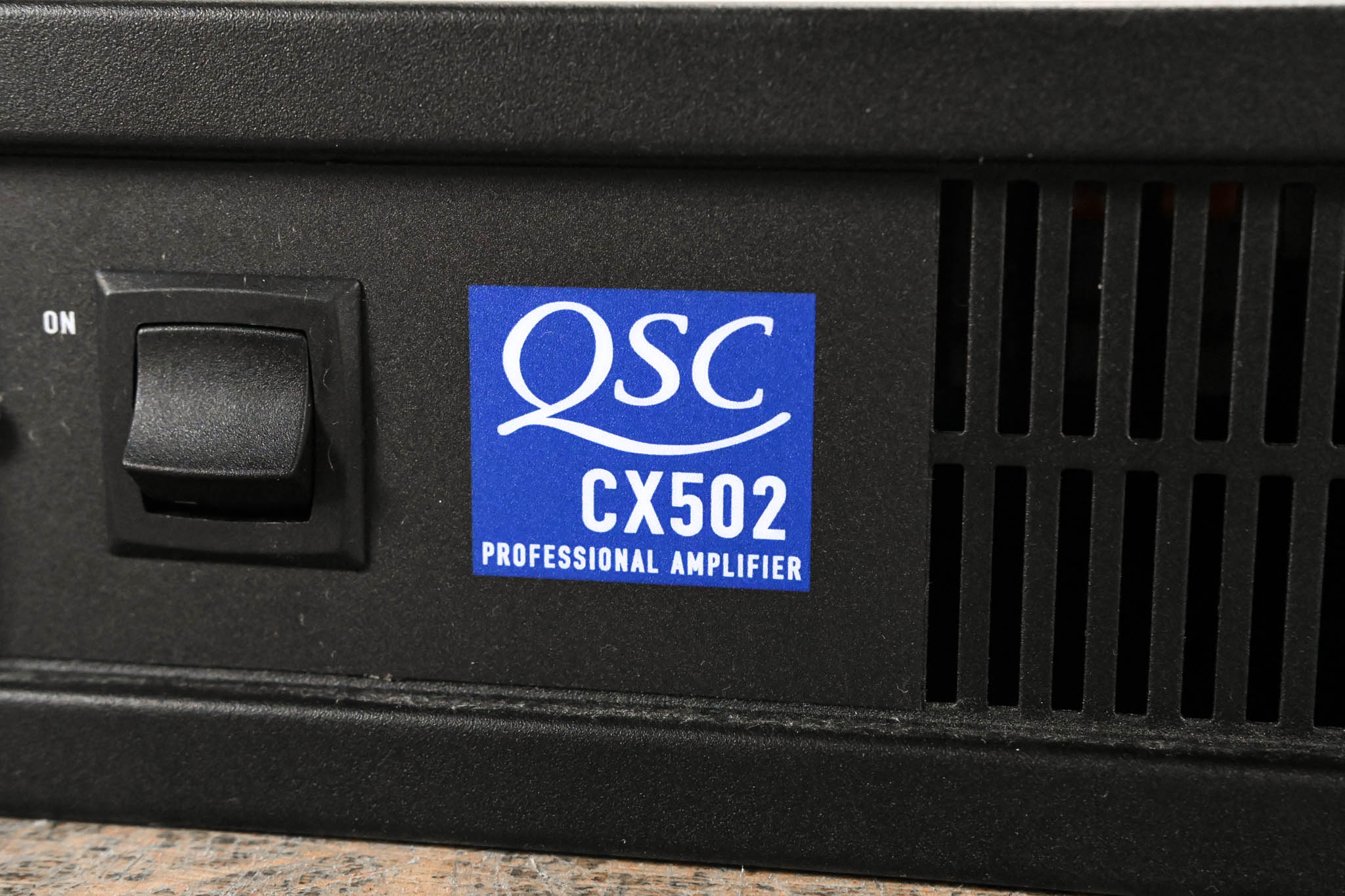 QSC CX502 2-Channel Power Amplifier