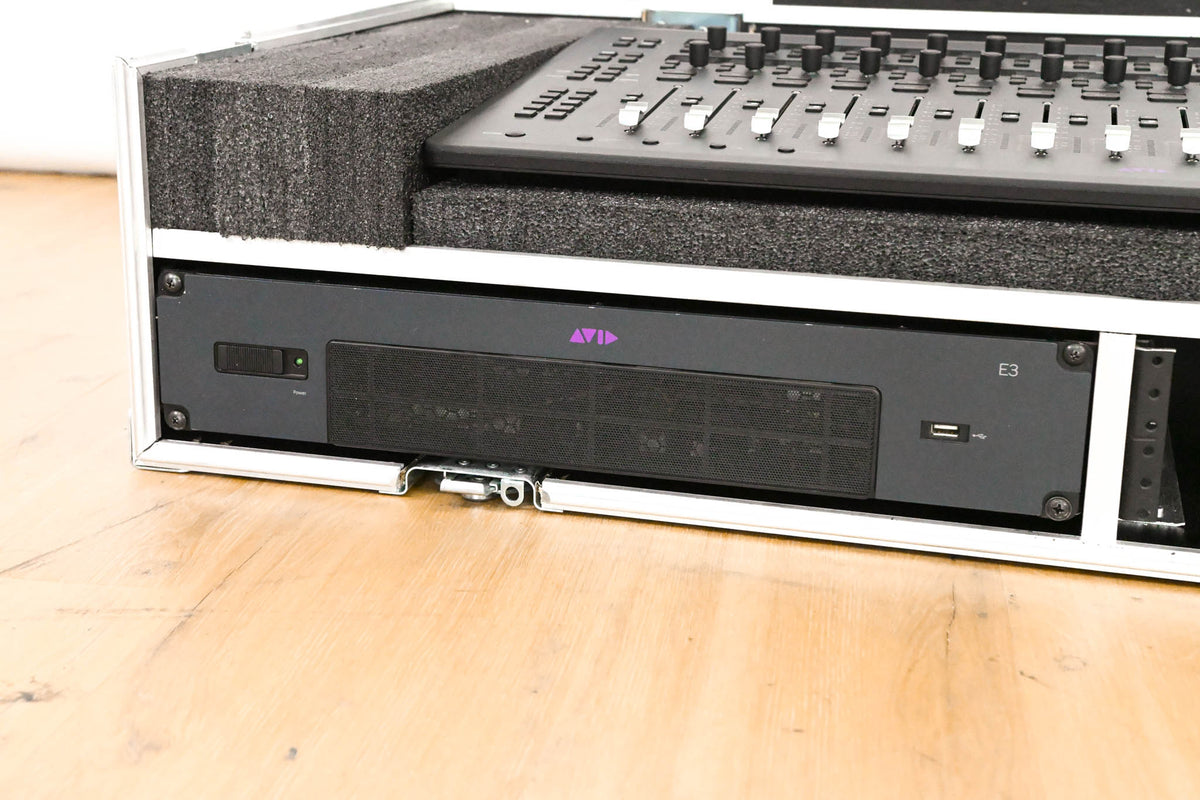 AVID S3 16-Fader Control Surface w/ E3 Engine and Road Case