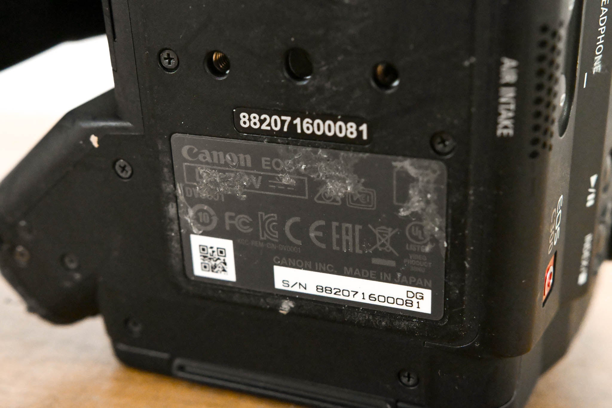 Canon EOS C300 Digital Cinema Camera