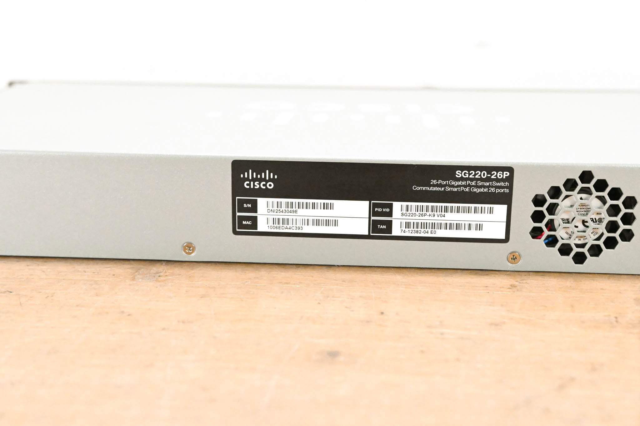 Cisco SG220-26P 26-Port Gigabit PoE Smart Switch