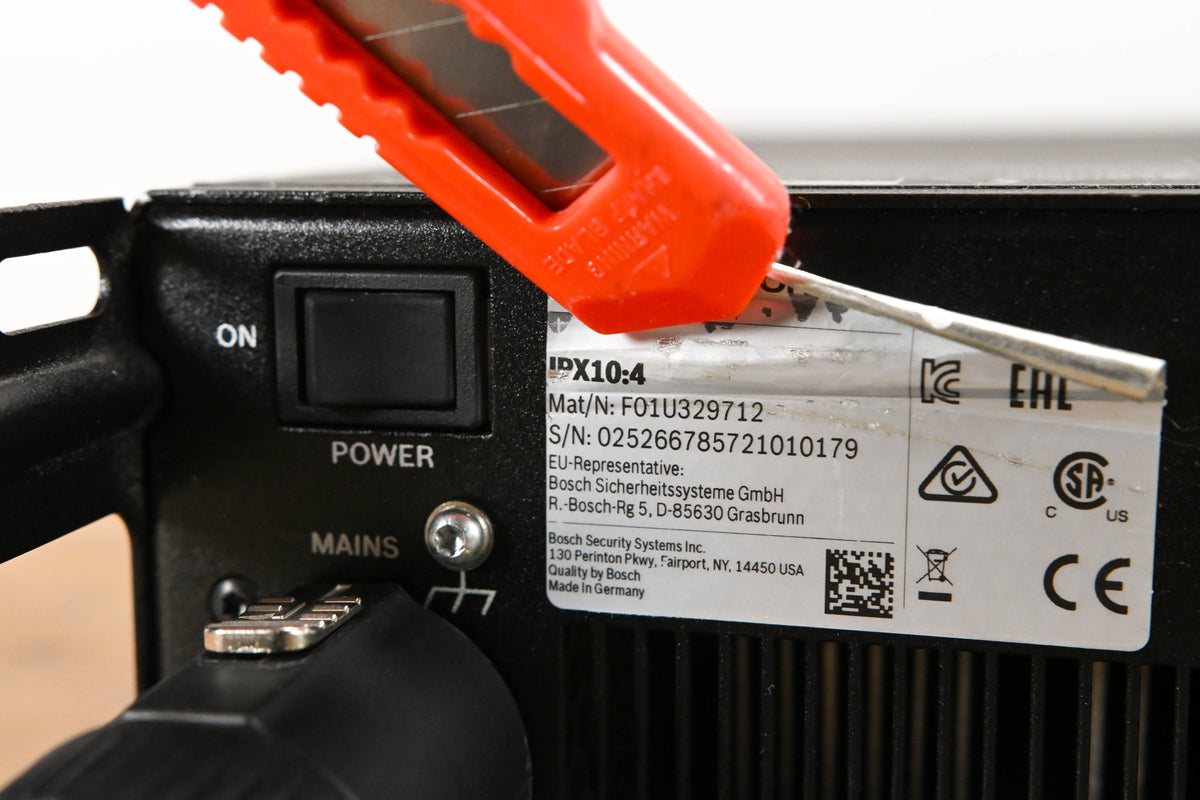 Dynacord IPX10:4 4 x 2500W 4‑Channel Installation DSP Class‑D Amplifier