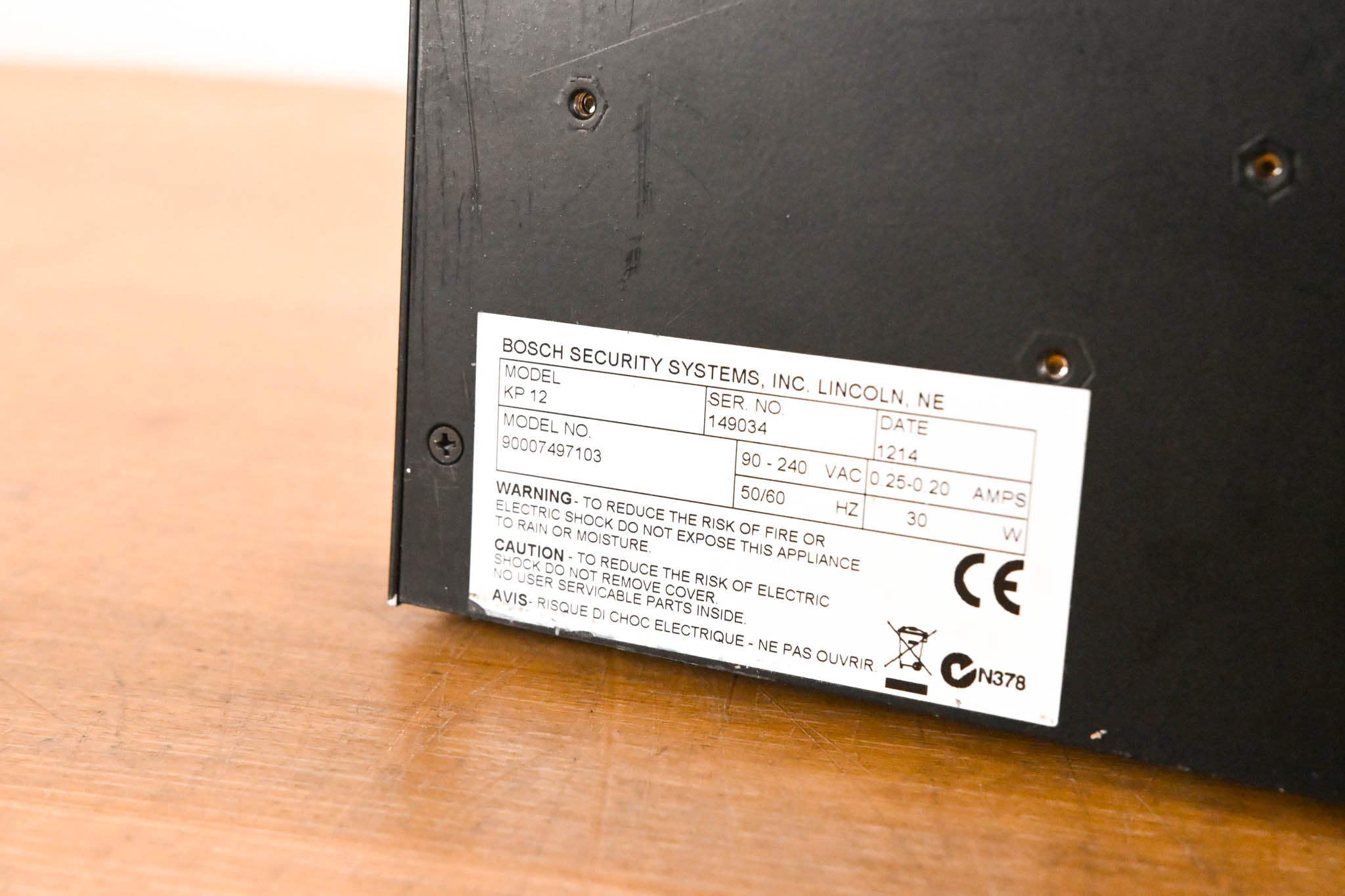 RTS KP-12 12-Position Keypanel