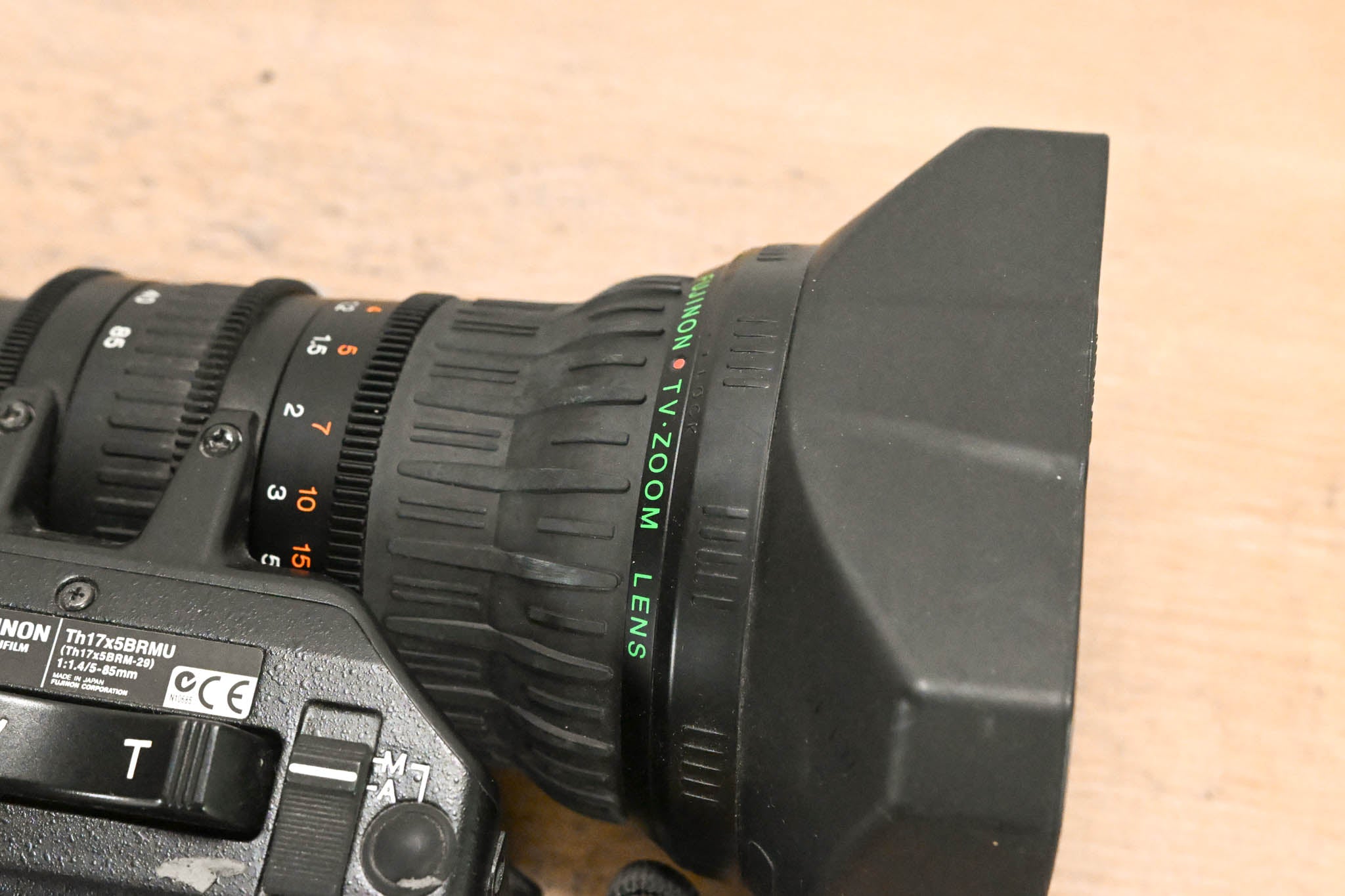 Fujinon Th17x5BRMU Broadcast Zoom Lens - 1:1.4/5-85mm