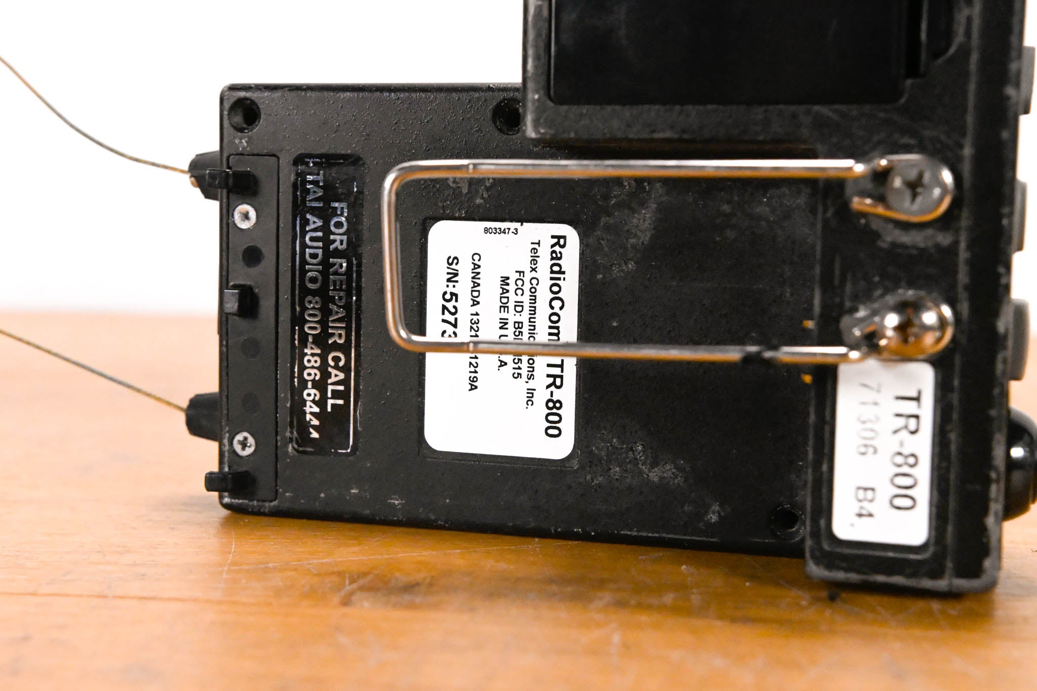 Telex RadioCom TR-800 2-Channel UHF Transceiver