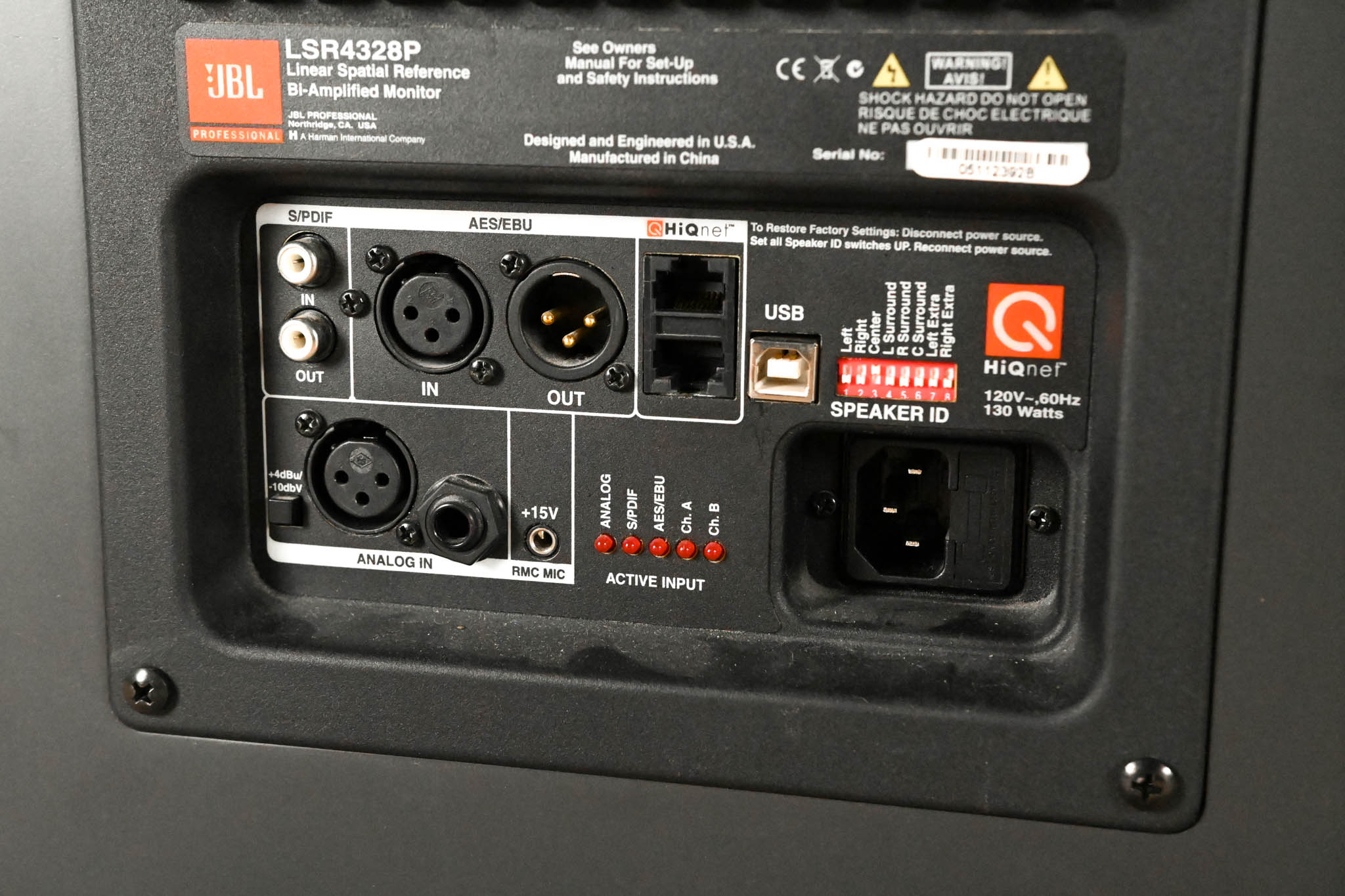 JBL LSR4328P 2-Way 8" Bi-Amplified Studio Monitor (PAIR)