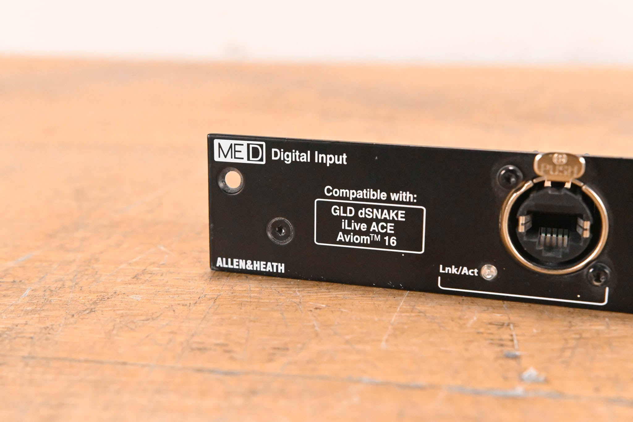 Allen & Heath ME-D Digital Input Card for ME-U Personal Mixing System