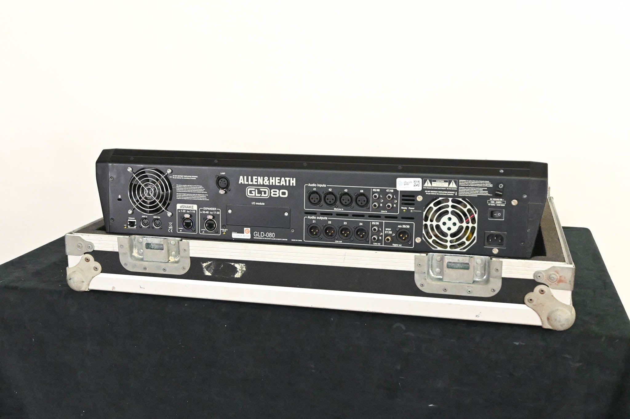 Allen & Heath GLD-80 Digital Audio Mixing Surface with Road Case
