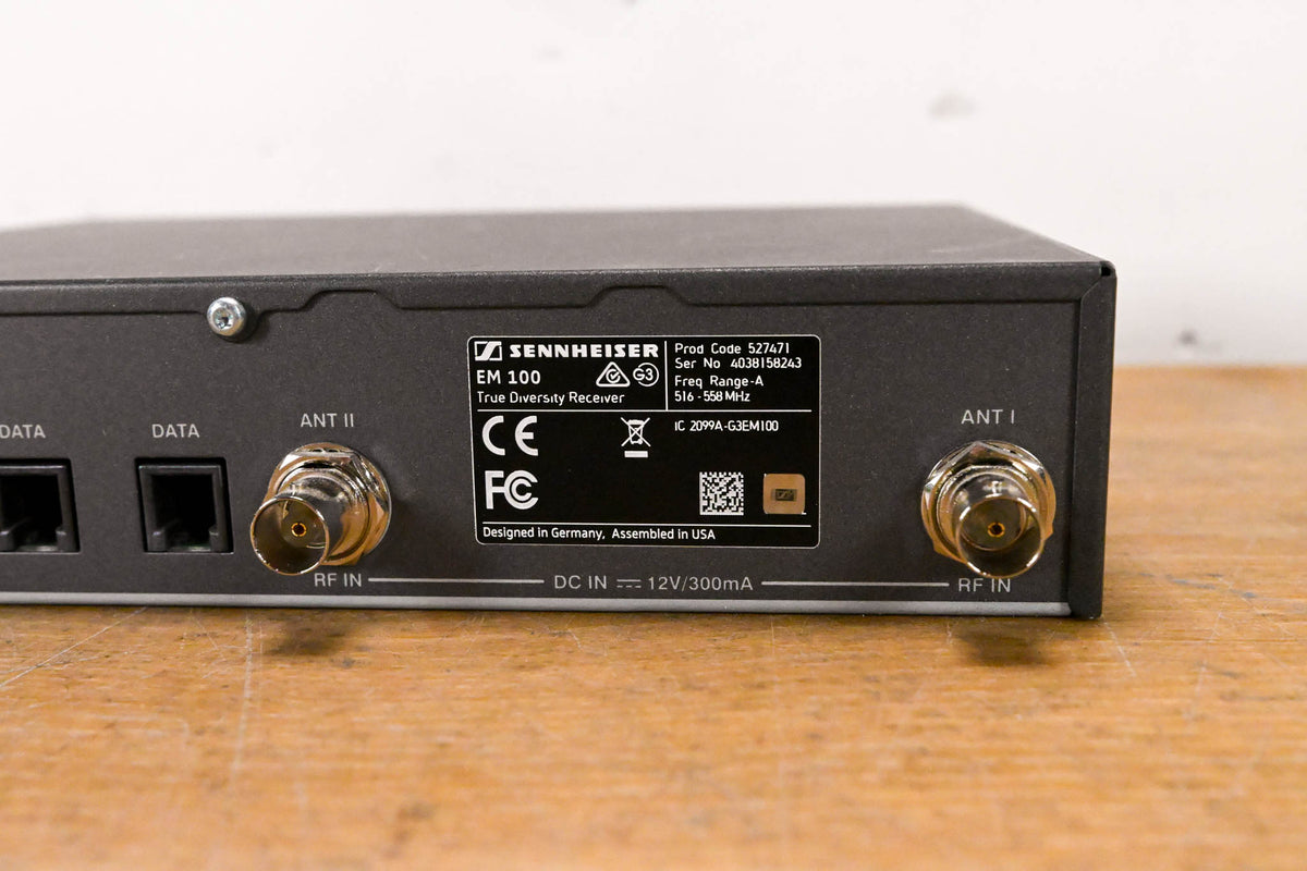 Sennheiser ew 100 G3 Handheld Wireless System A Range - NO POWER SUPPLY