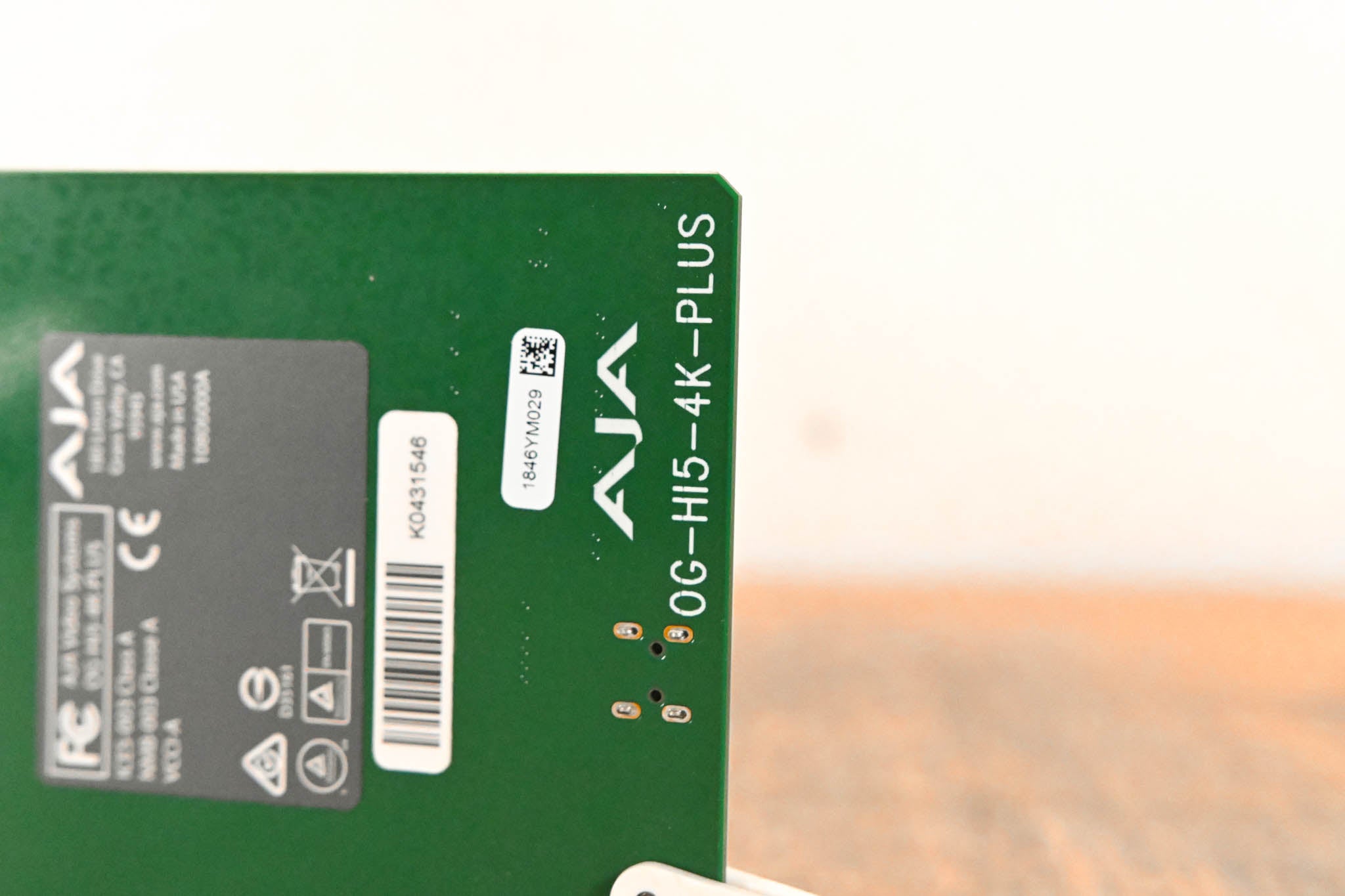 AJA OG-HI5-4K-PLUS openGear SDI to HDMI Converter