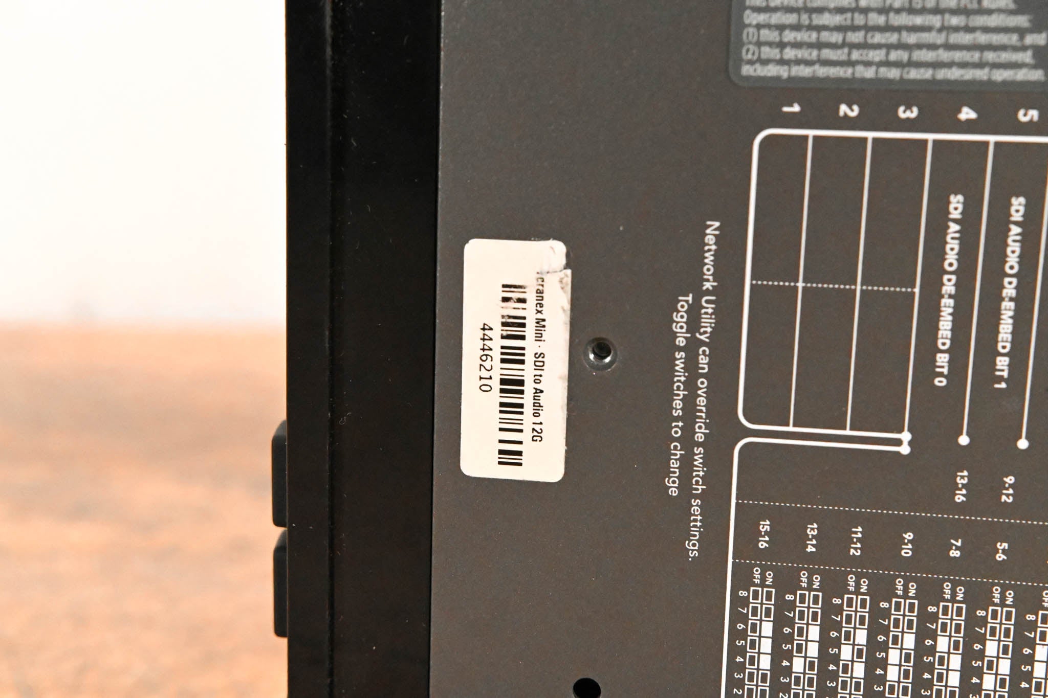 Blackmagic Design Teranex Mini SDI to Audio 12G w/ Smart Panel