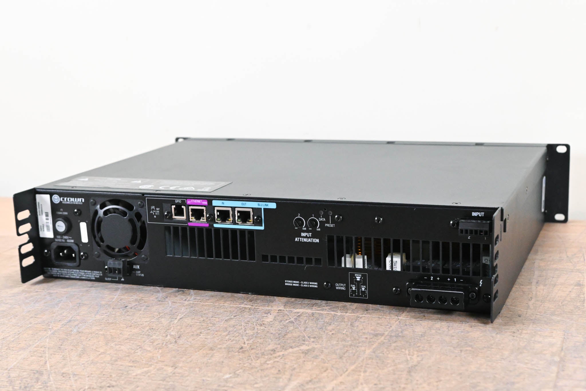 Crown DCi 2|1250N DriveCore Install 2-Channel Power Amplifier