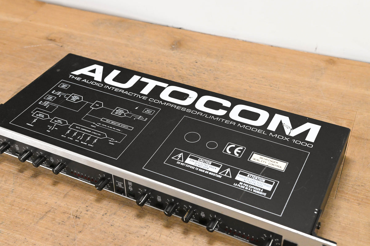 Behringer MDX 1000 Autocom 2-Channel Compressor/Limiter