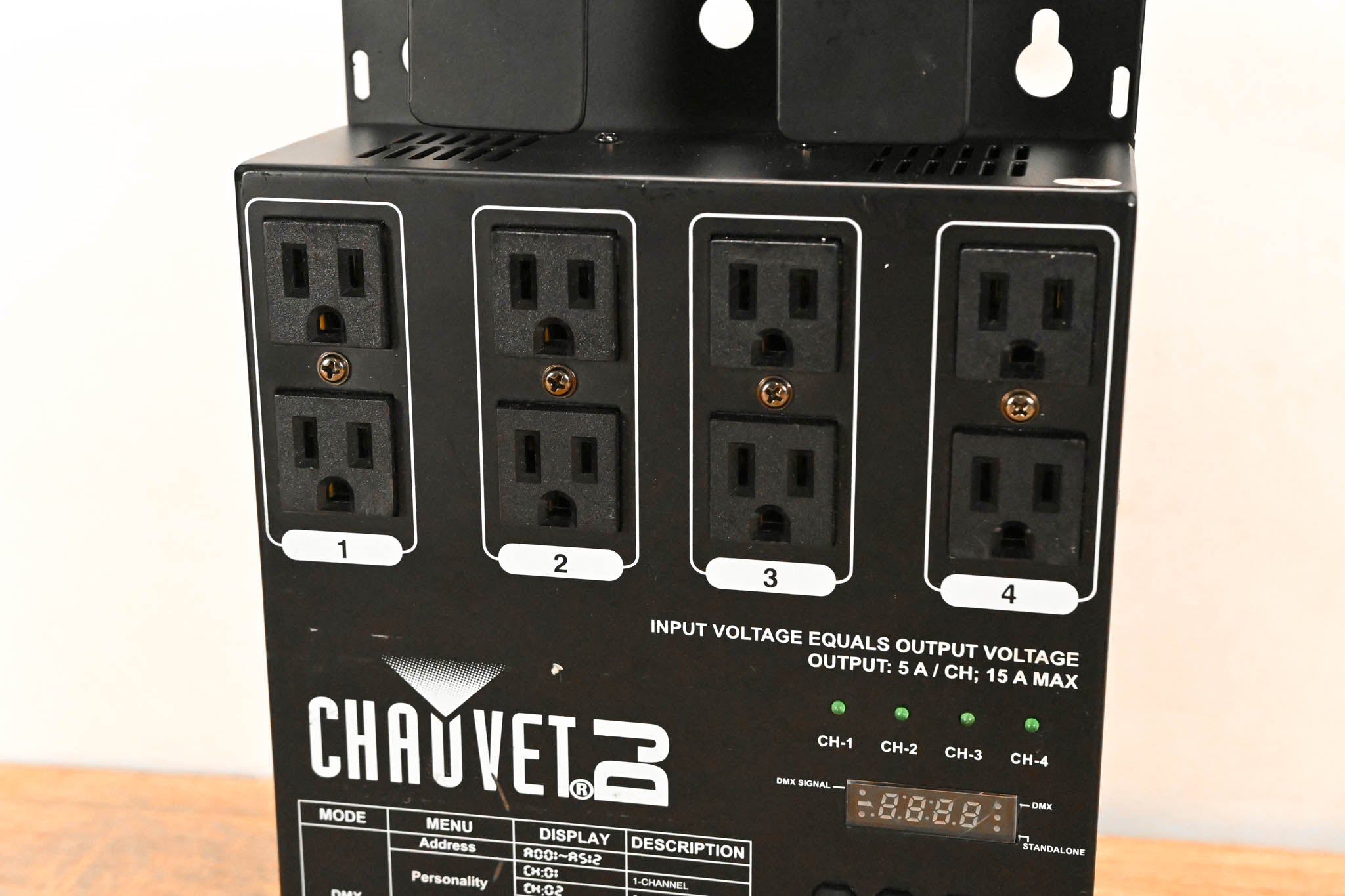 Chauvet DMX-4 4-Channel DMX Dimmer/Relay Pack