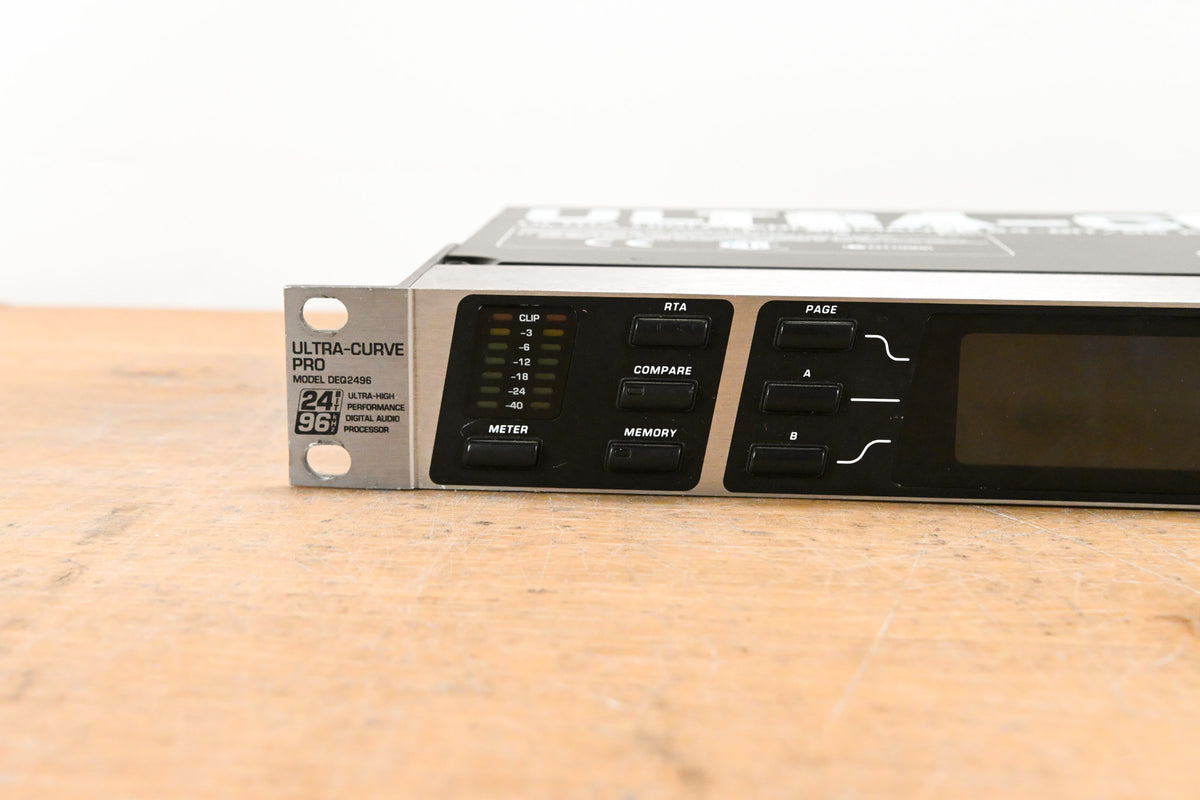 Behringer Ultracurve Pro DEQ2496 Equalizer and Mastering Processor