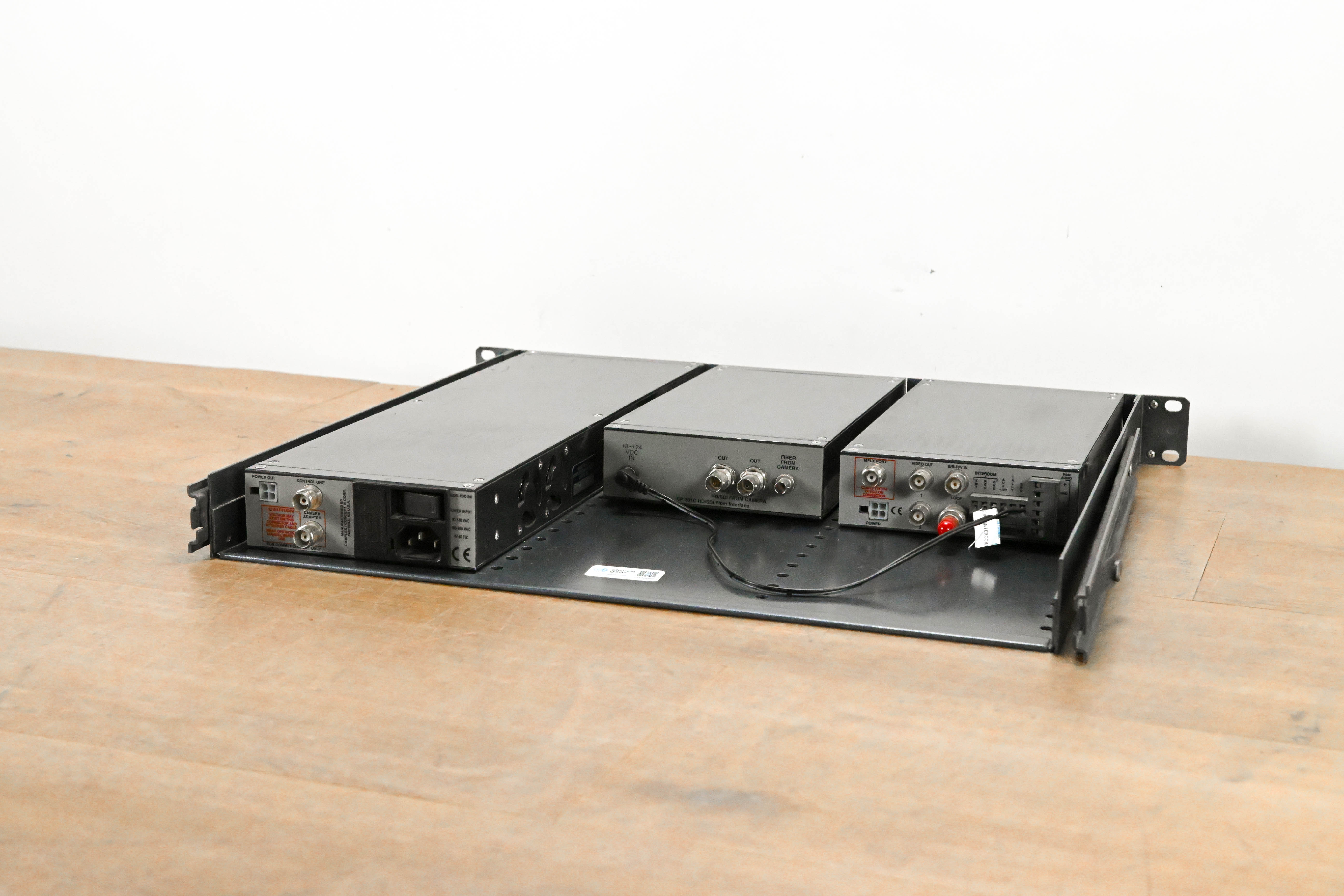 Camplex CP-301C HD/SDI Fiber Camera Multiplexer Rack